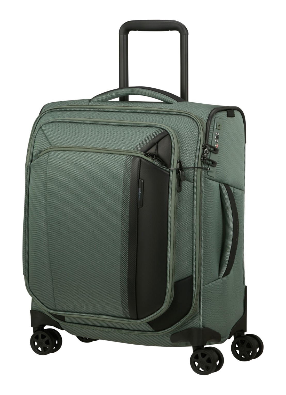 Samsonite Respark spinner 55 cm - voorkant 2 lichtgroen