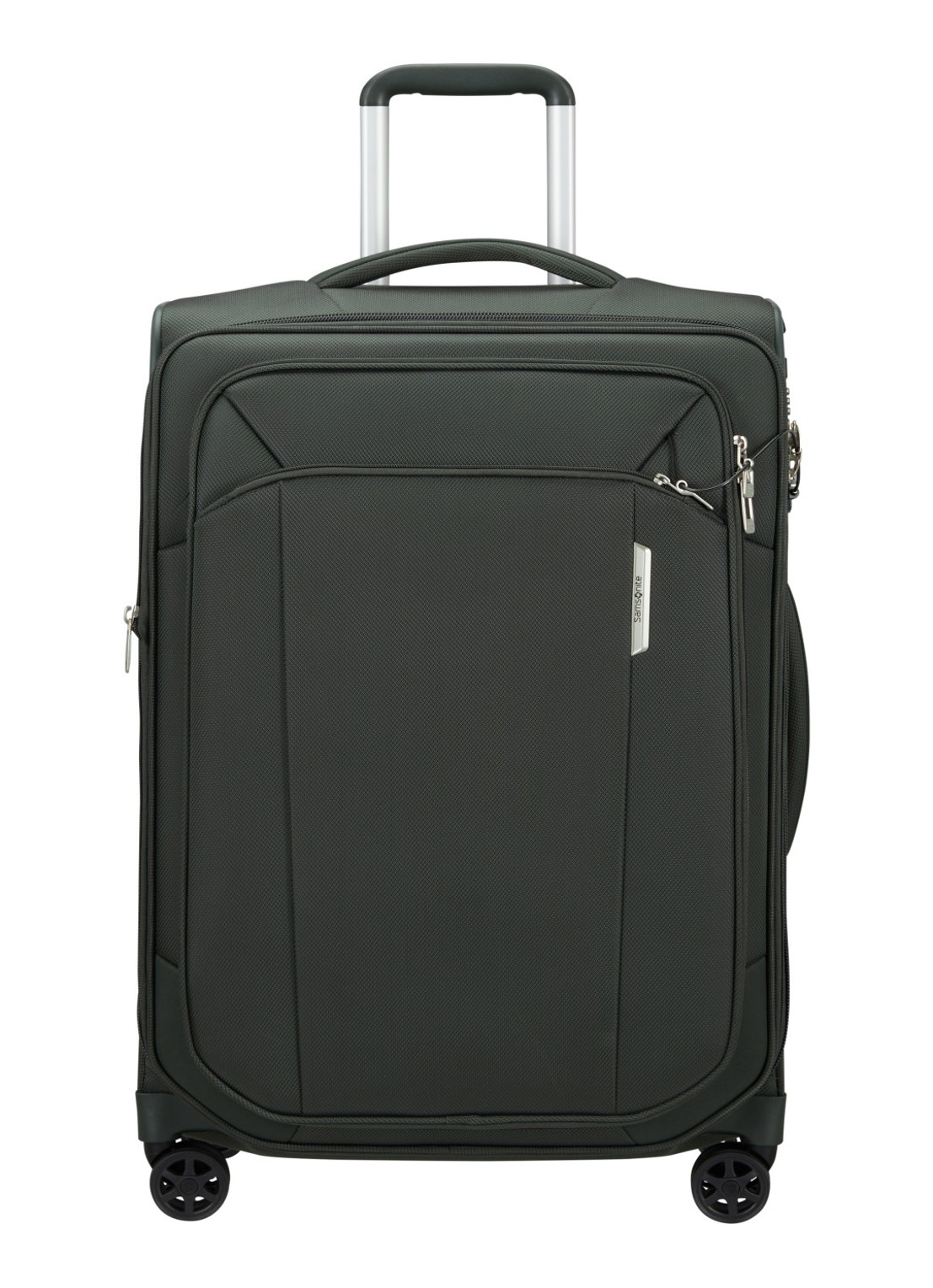 Samsonite Respark spinner 67 cm - voorkant 2 bronsgroen