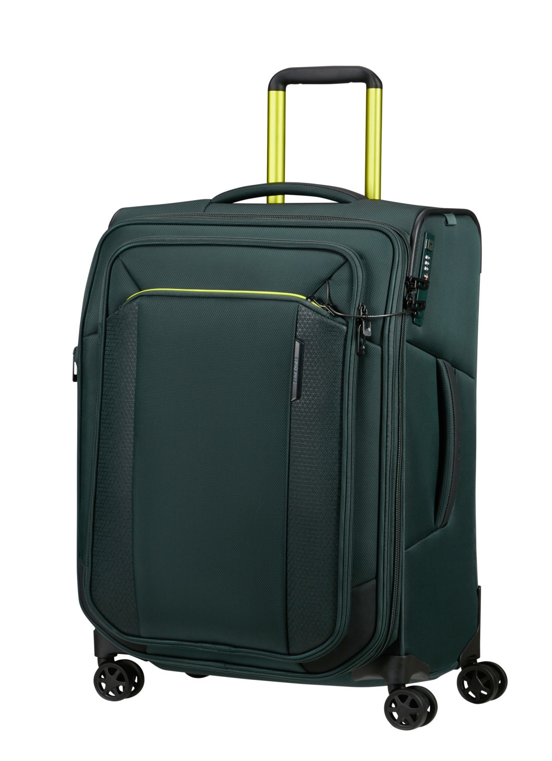 Samsonite Respark spinner 67 cm - detail dark teal / donkergroen