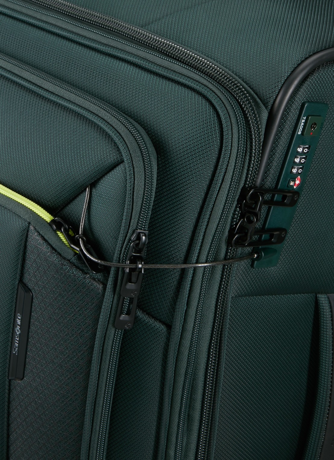 Samsonite Respark spinner 67 cm - detail 2 dark teal / donkergroen