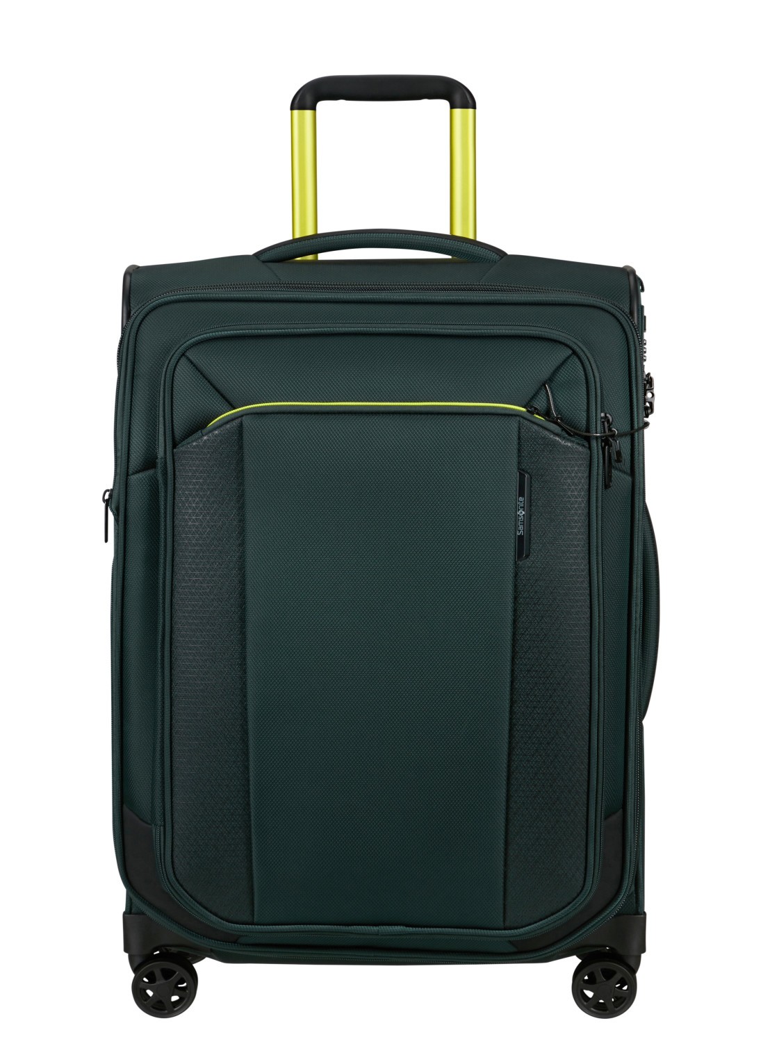 Samsonite Respark spinner 67 cm - voorkant 3 dark teal / donkergroen