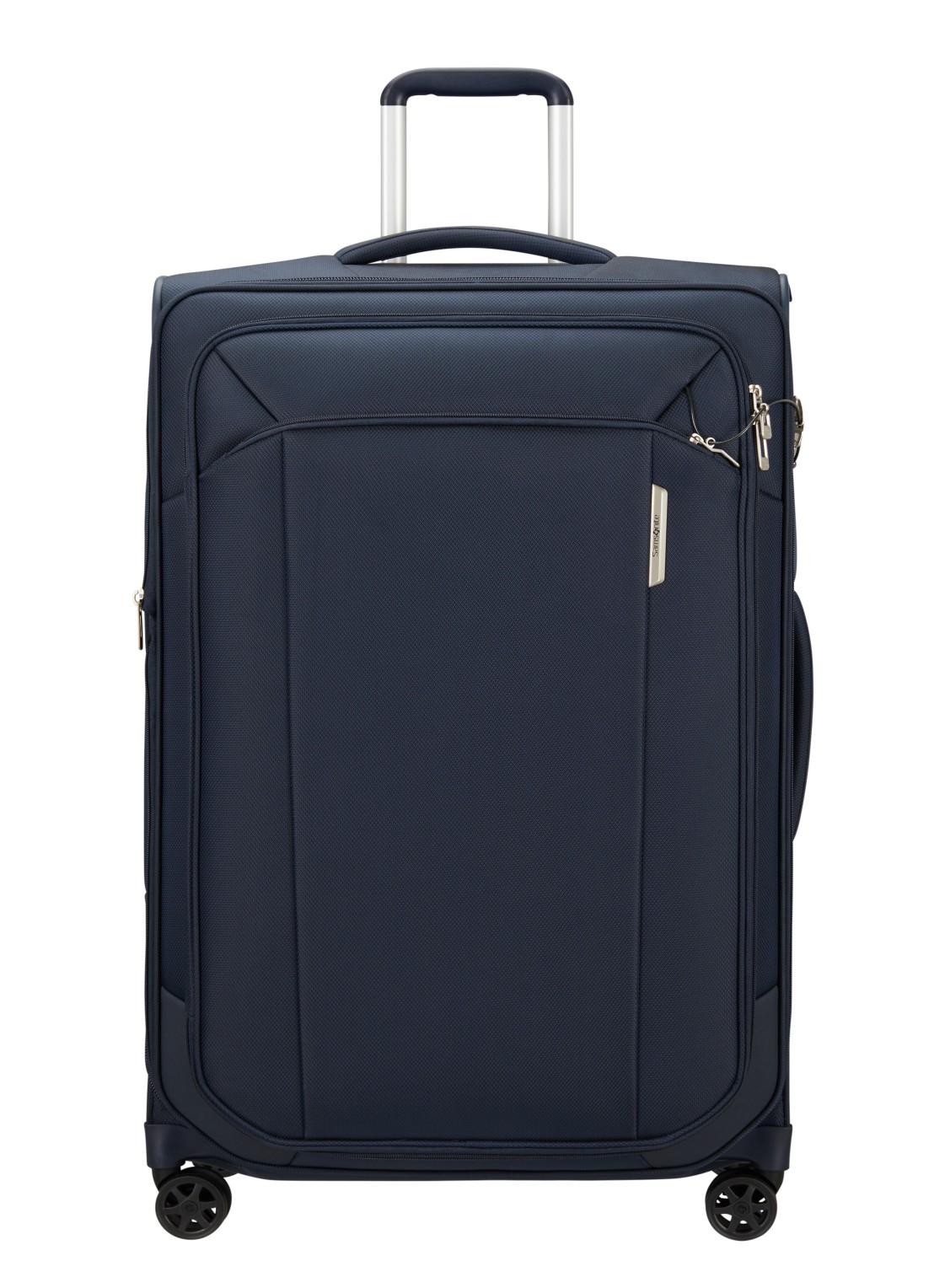 Samsonite Respark spinner 79 cm - voorkant donkerblauw
