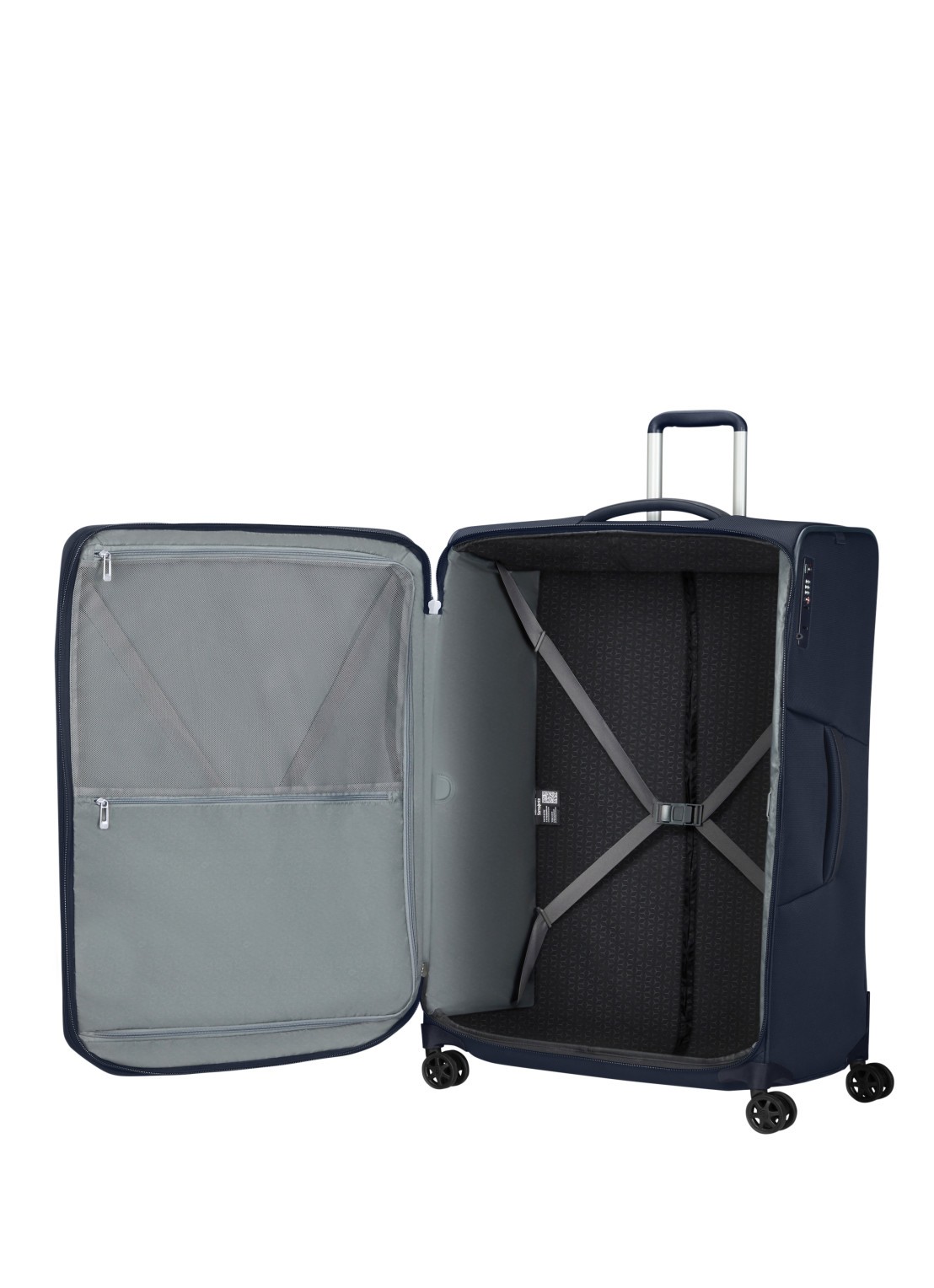Samsonite Respark spinner 82 cm - detail 3 donkerblauw