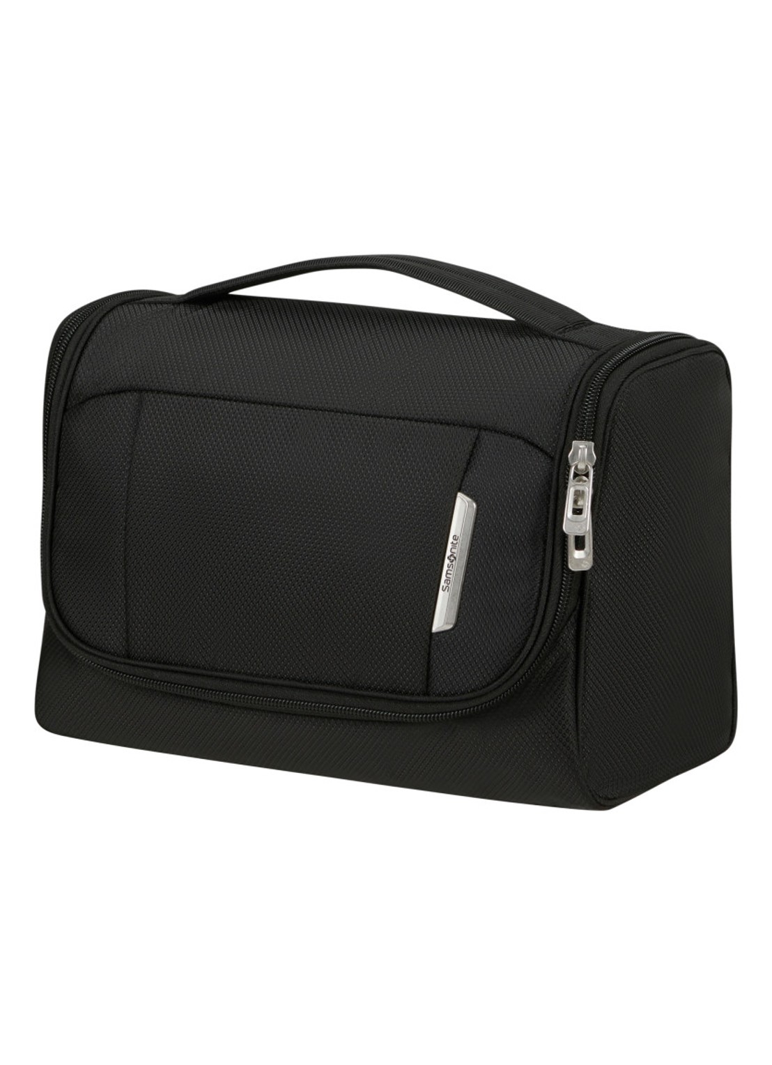 Samsonite Respark toilettas met logo - voorkant 4 zwart