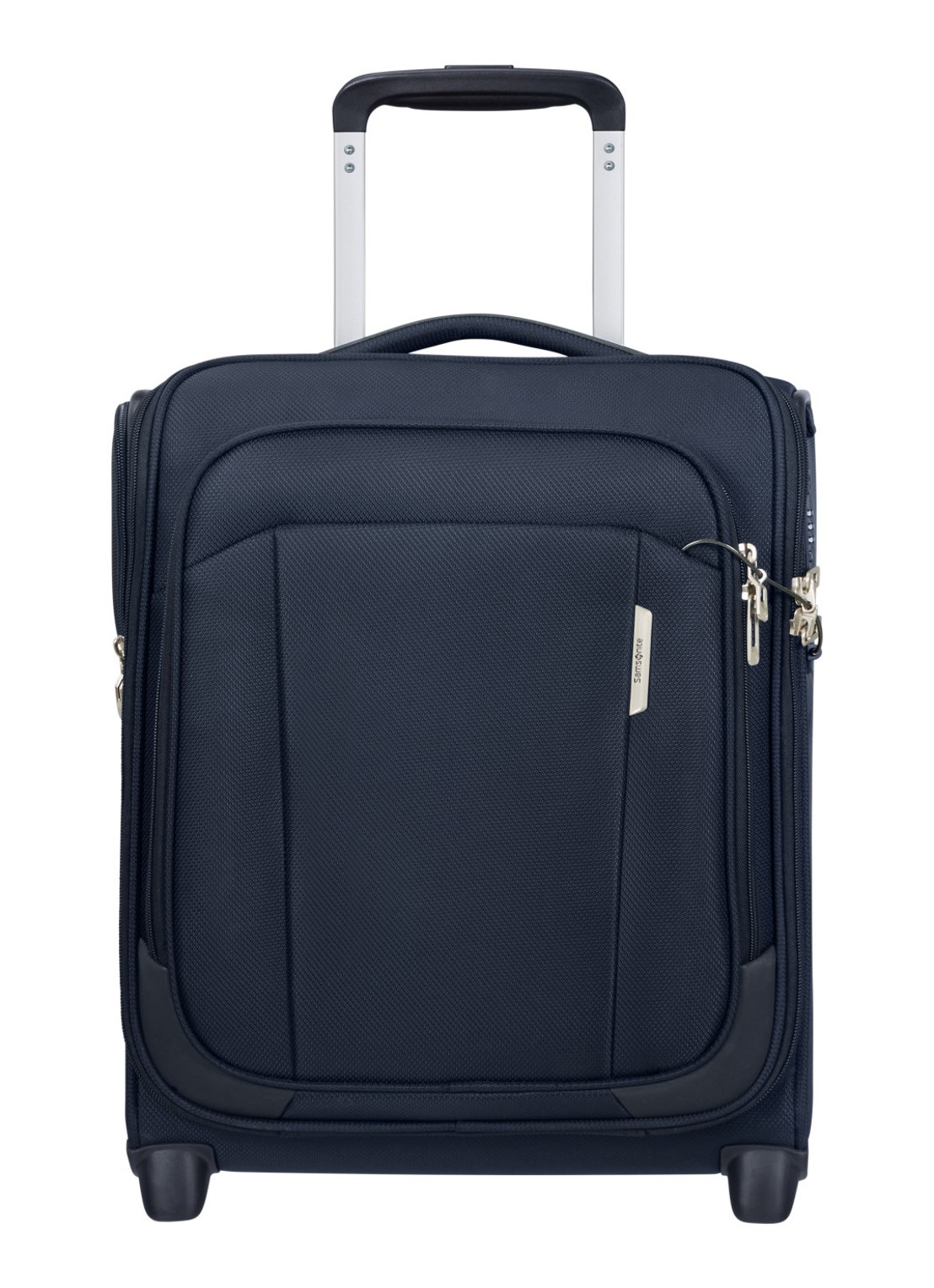 Samsonite Respark trolley 45 cm - voorkant 5 donkerblauw
