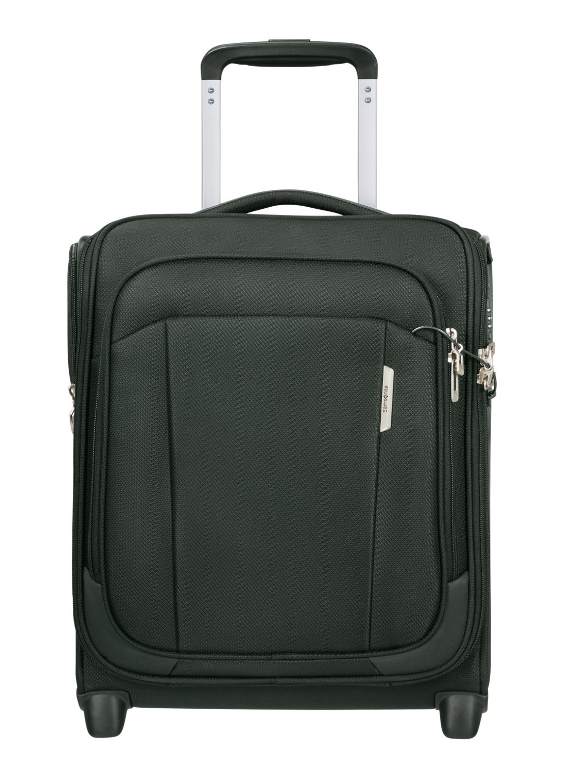 Samsonite Respark trolley 45 cm - voorkant forest green / bronsgroen
