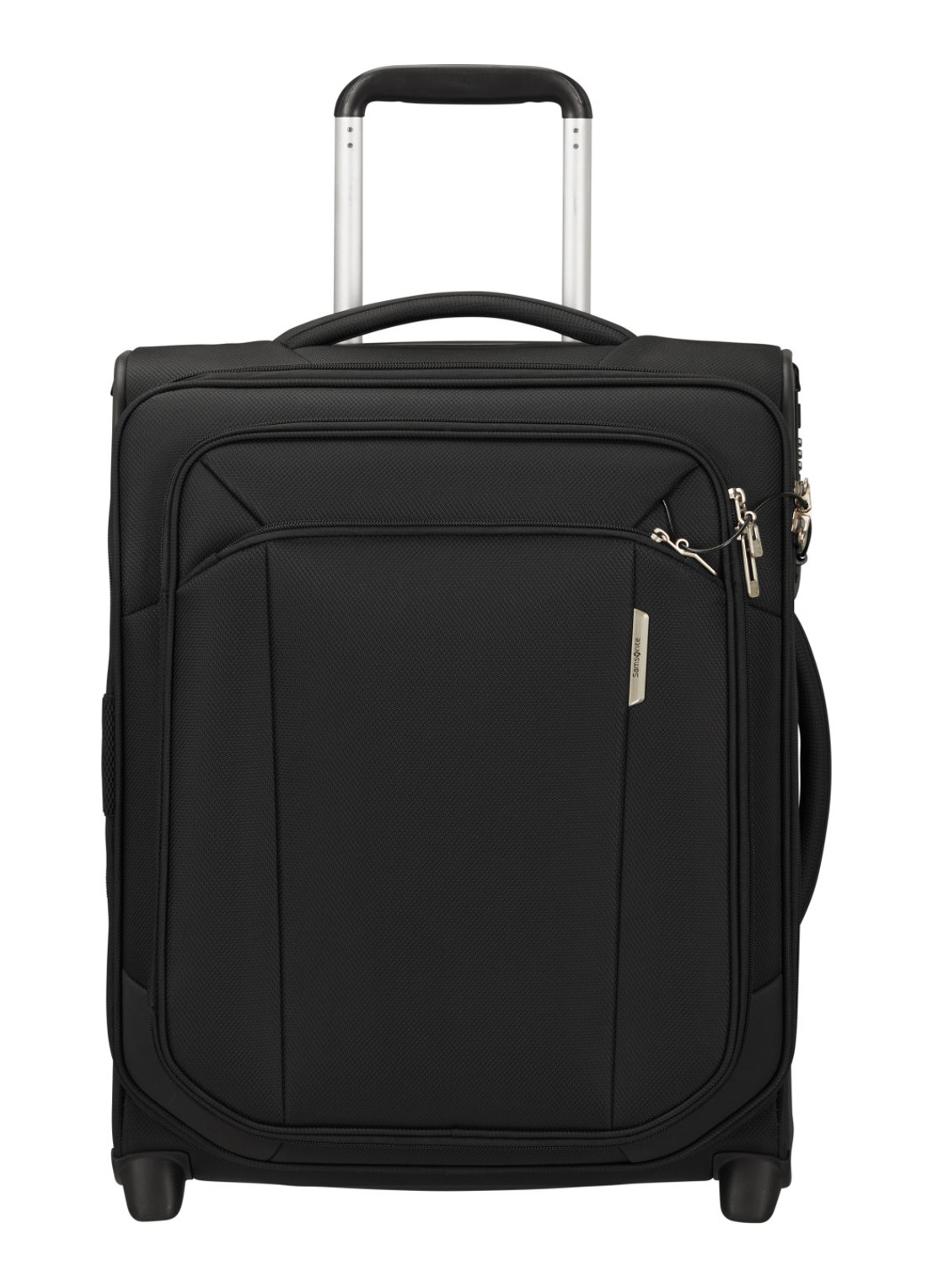 Samsonite Respark trolley 55 cm - voorkant 5 zwart