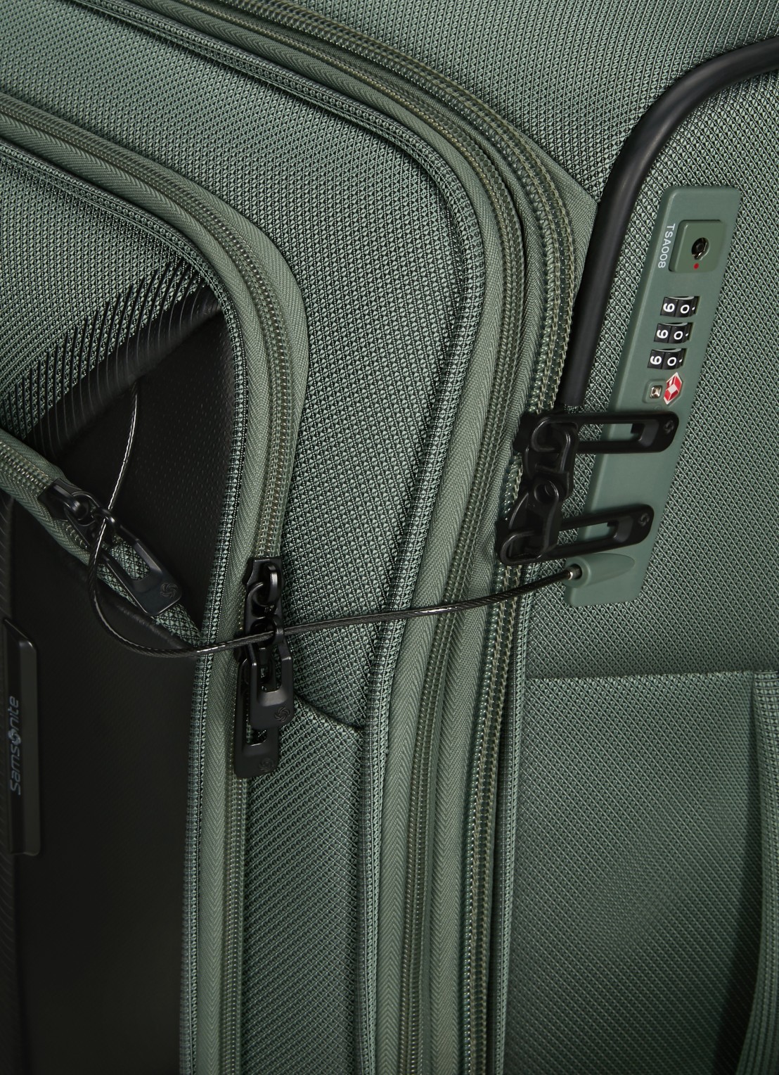 Samsonite Respark vergrootbare spinner 67 cm - detail 4 lichtgroen