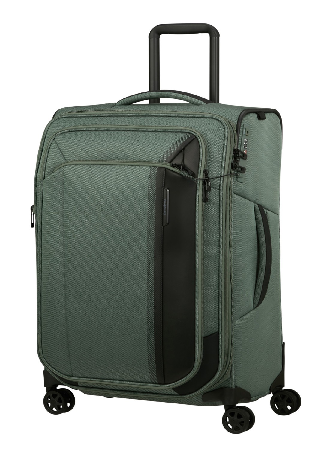 Samsonite Respark vergrootbare spinner 67 cm - voorkant 2 lichtgroen