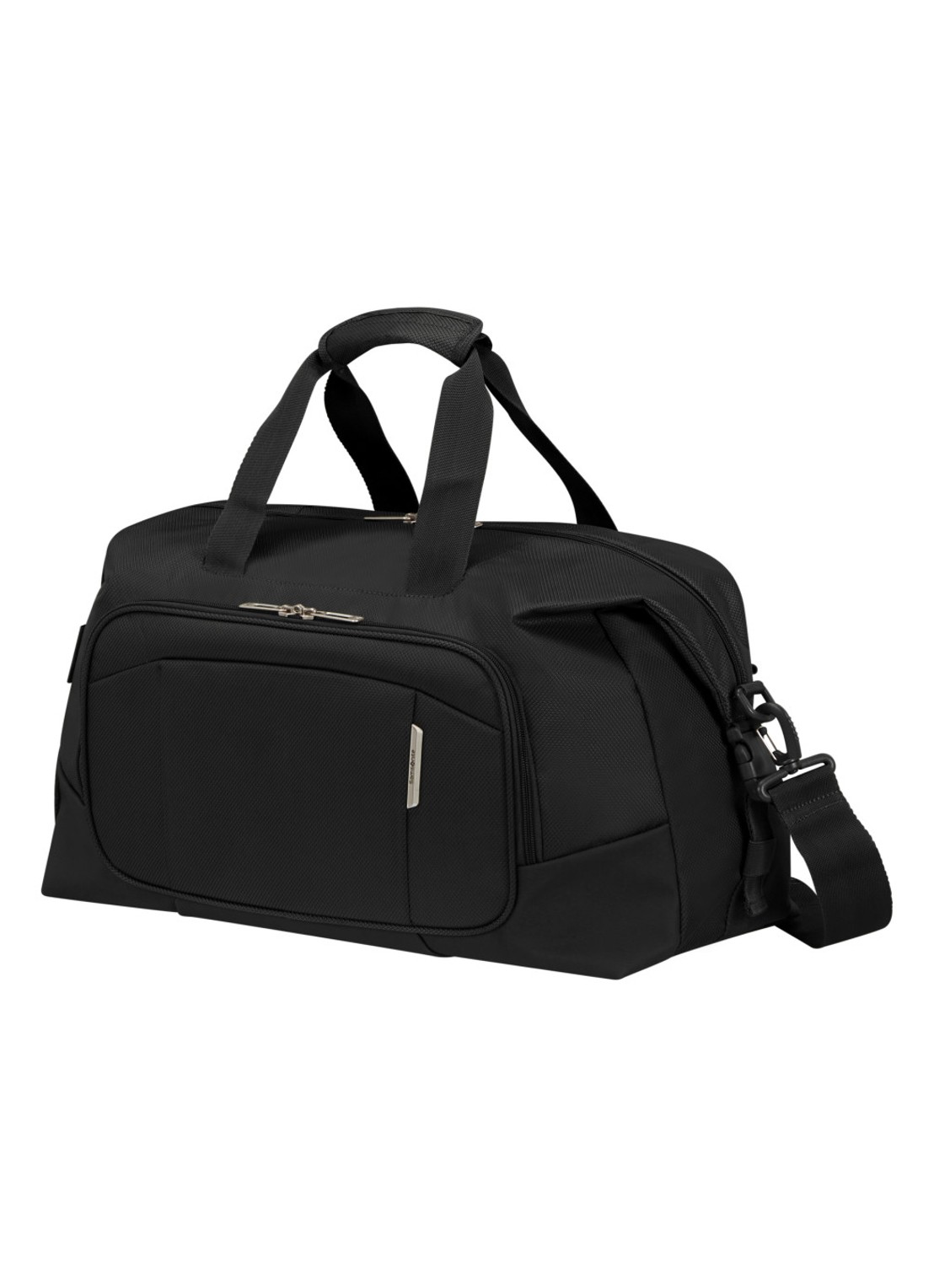 Samsonite Respark weekendtas met afneembare schouderriem - voorkant 2 ozone black / zwart