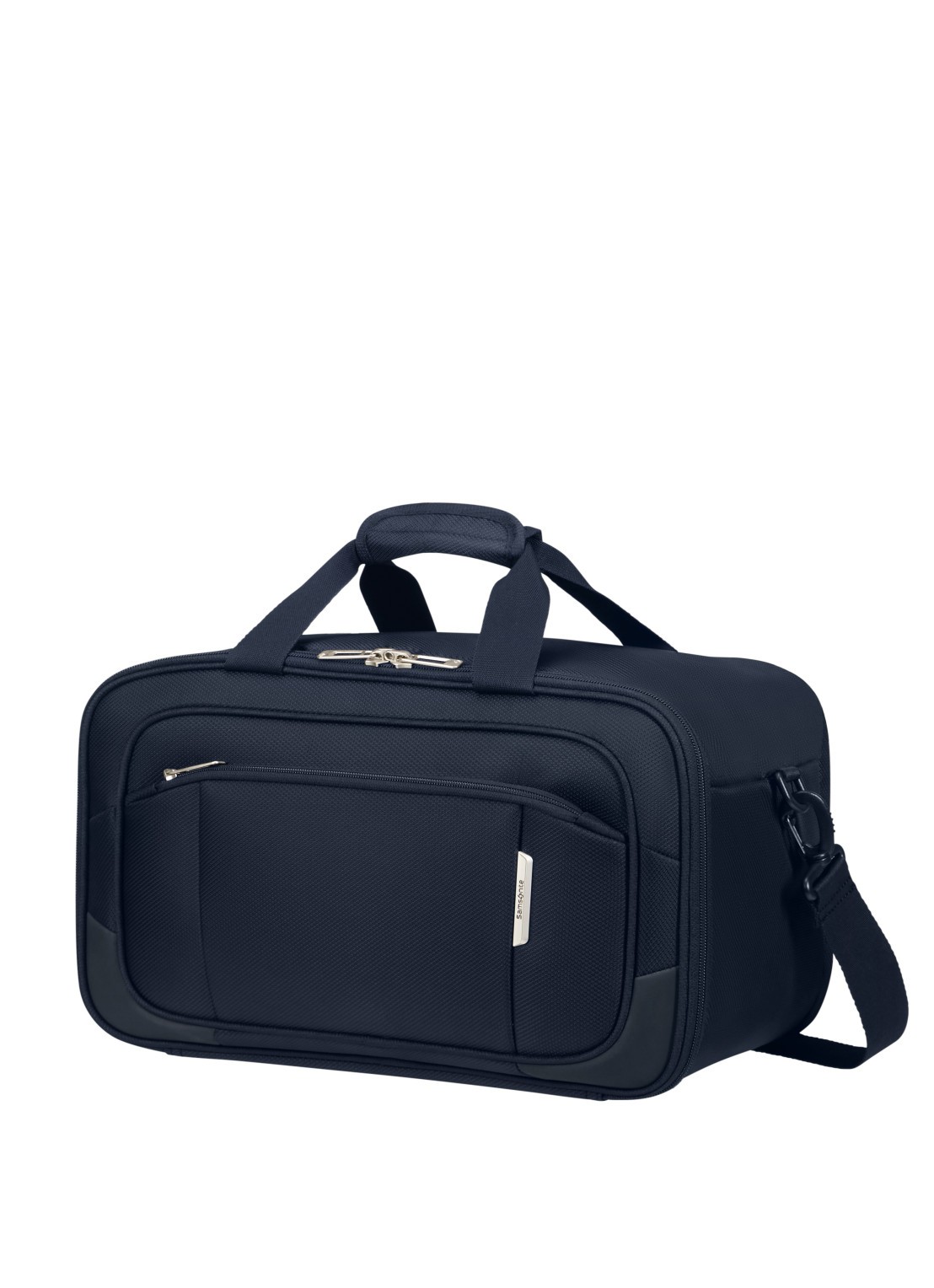 Samsonite Respark weekendtas met afneembare schouderriem - voorkant 3 midnight blue