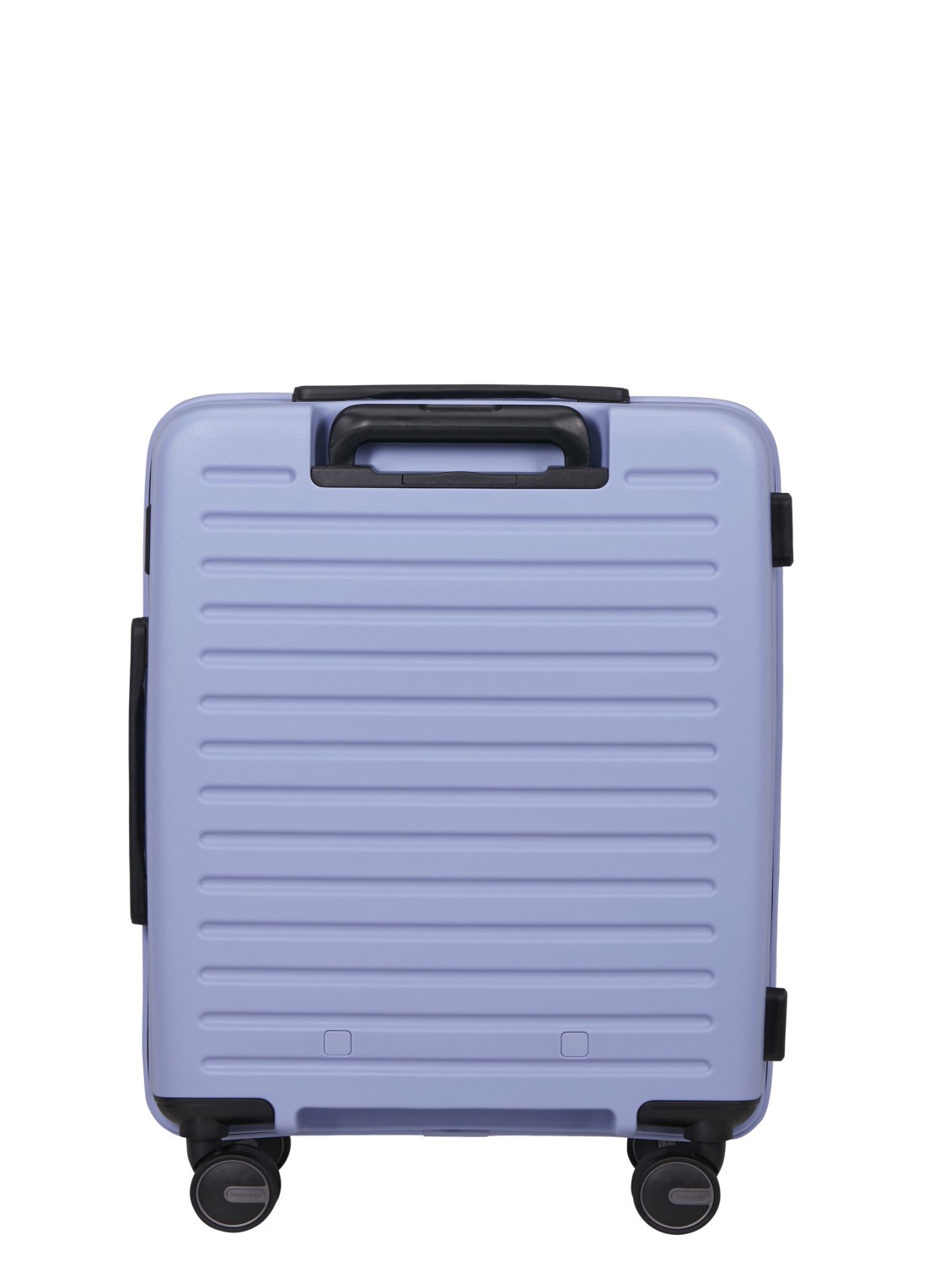 Samsonite Restackd Easy Access vergrootbare spinner 55 cm - achterkant 2 lavendel