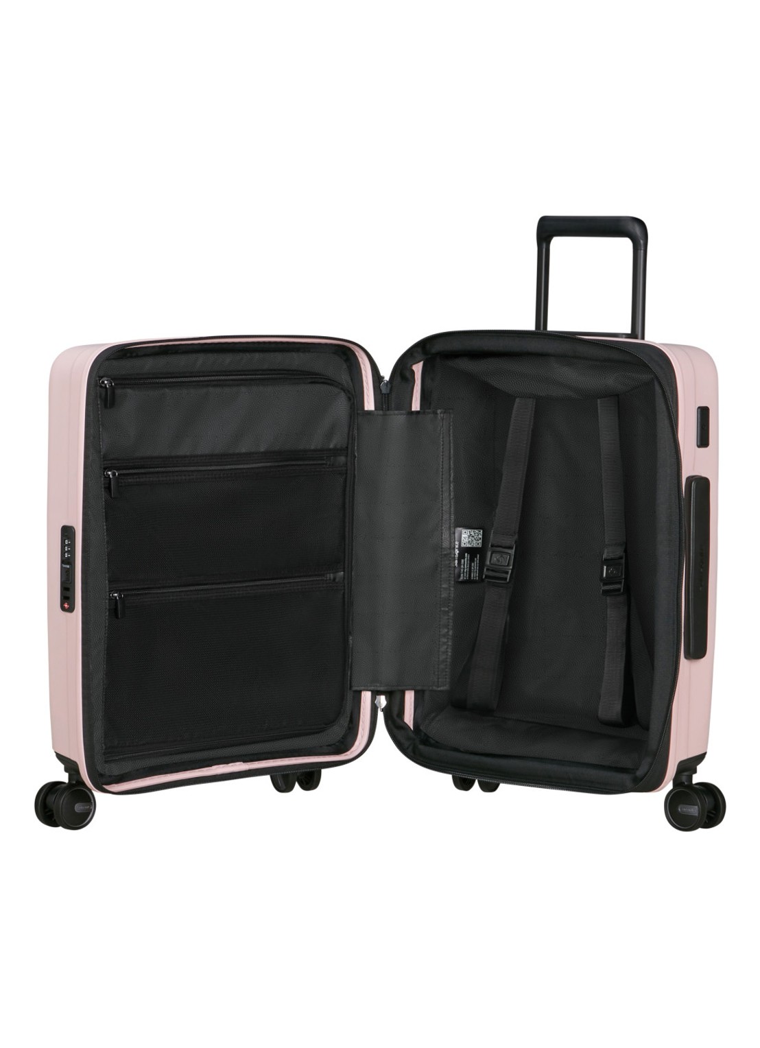 Samsonite Restackd spinner 55 cm - detail roze