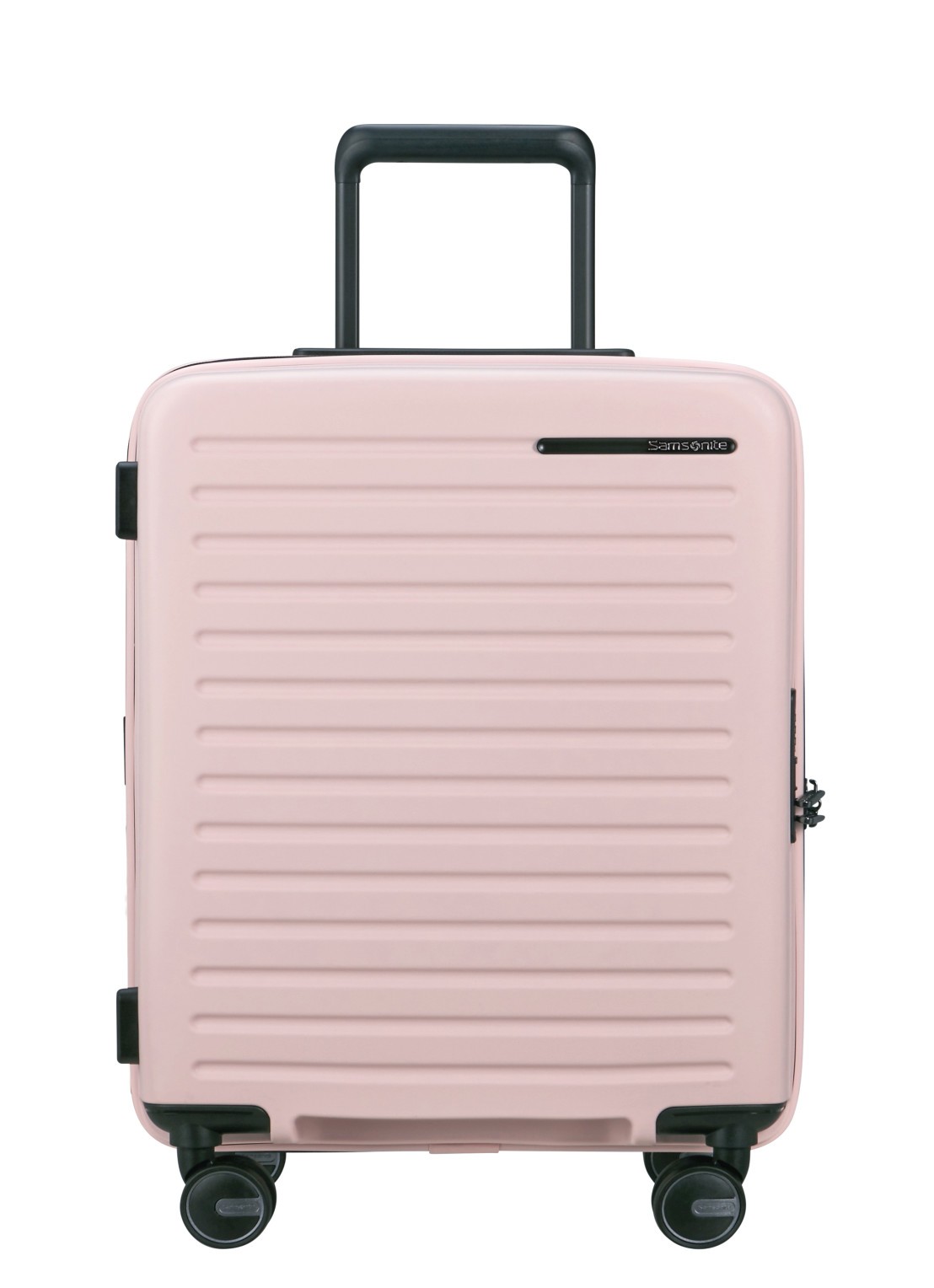 Samsonite Restackd spinner 55 cm - voorkant 3 roze