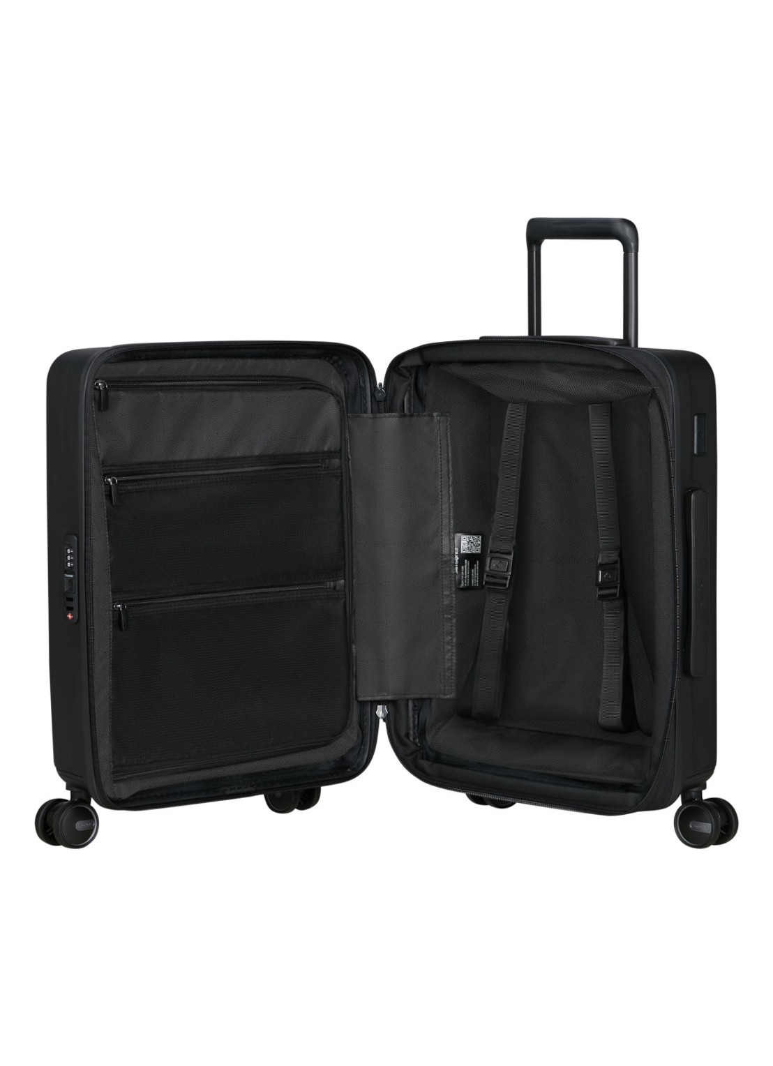Samsonite Restackd spinner 55 cm - detail 3 zwart