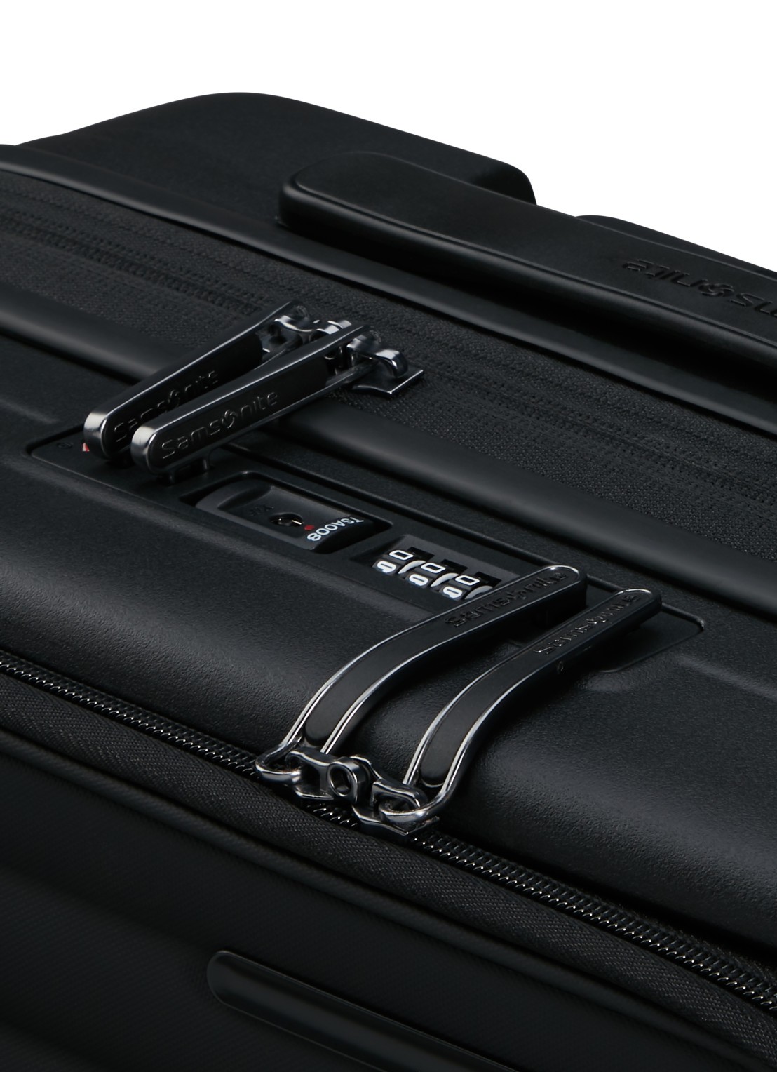 Samsonite Restackd spinner 55 cm - detail 4 zwart