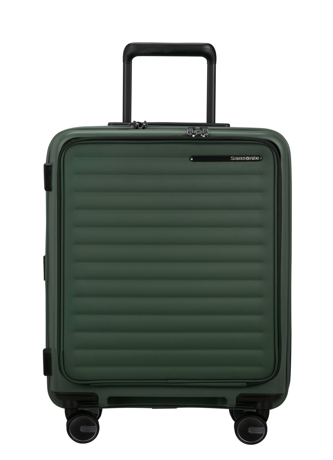 Samsonite Restackd spinner 55 cm - voorkant 2 groen