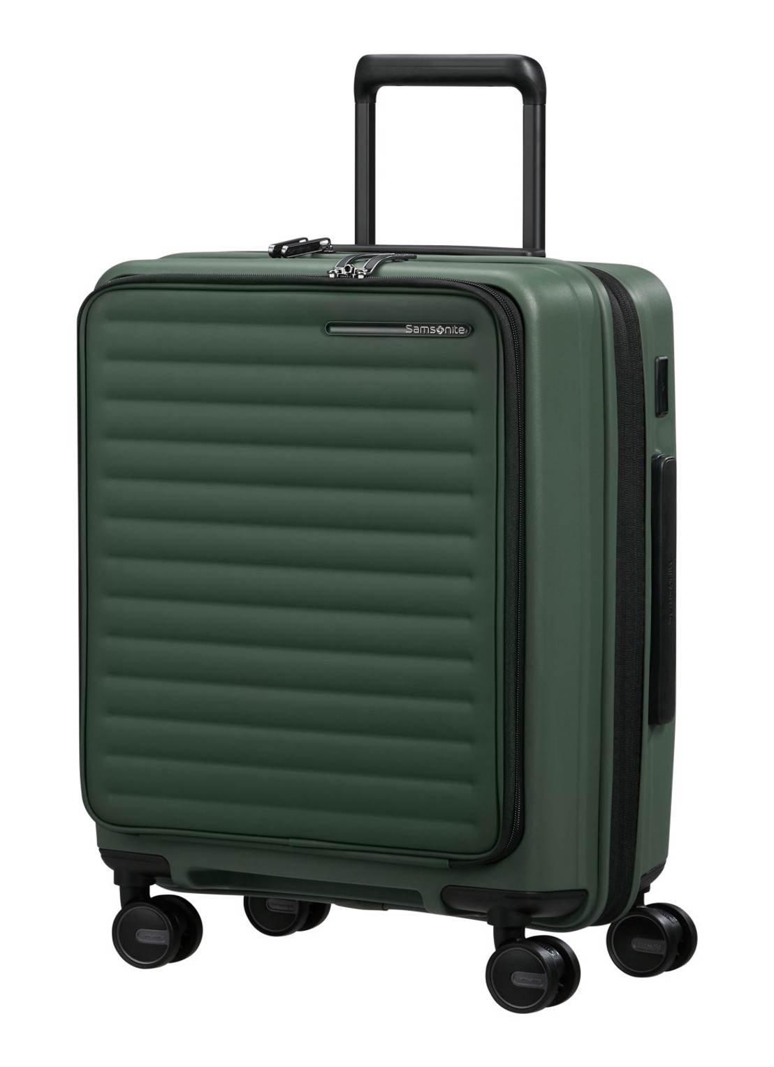 Samsonite Restackd spinner 55 cm - voorkant 3 groen