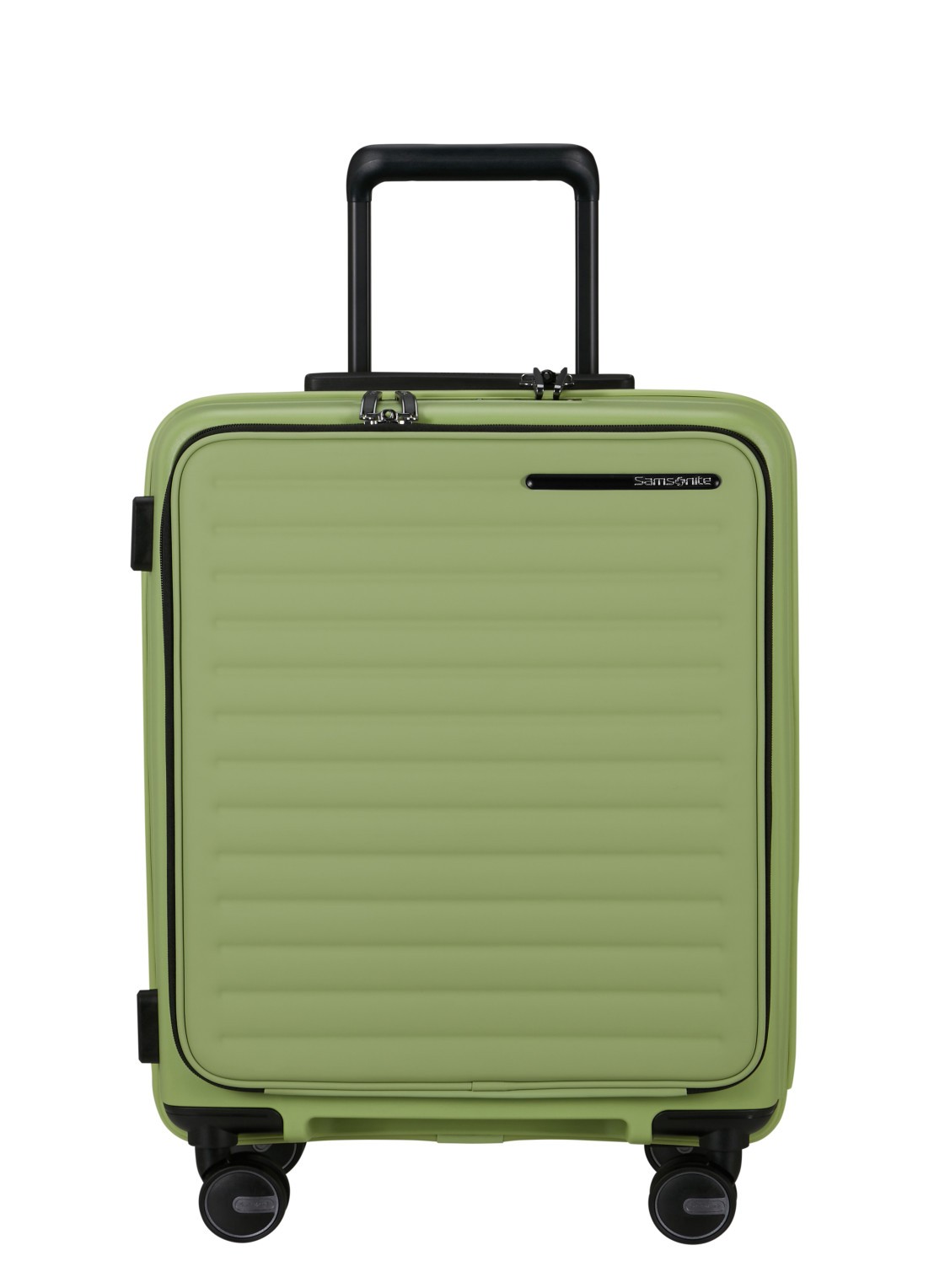 Samsonite Restackd spinner 55 cm - voorkant 2 groen