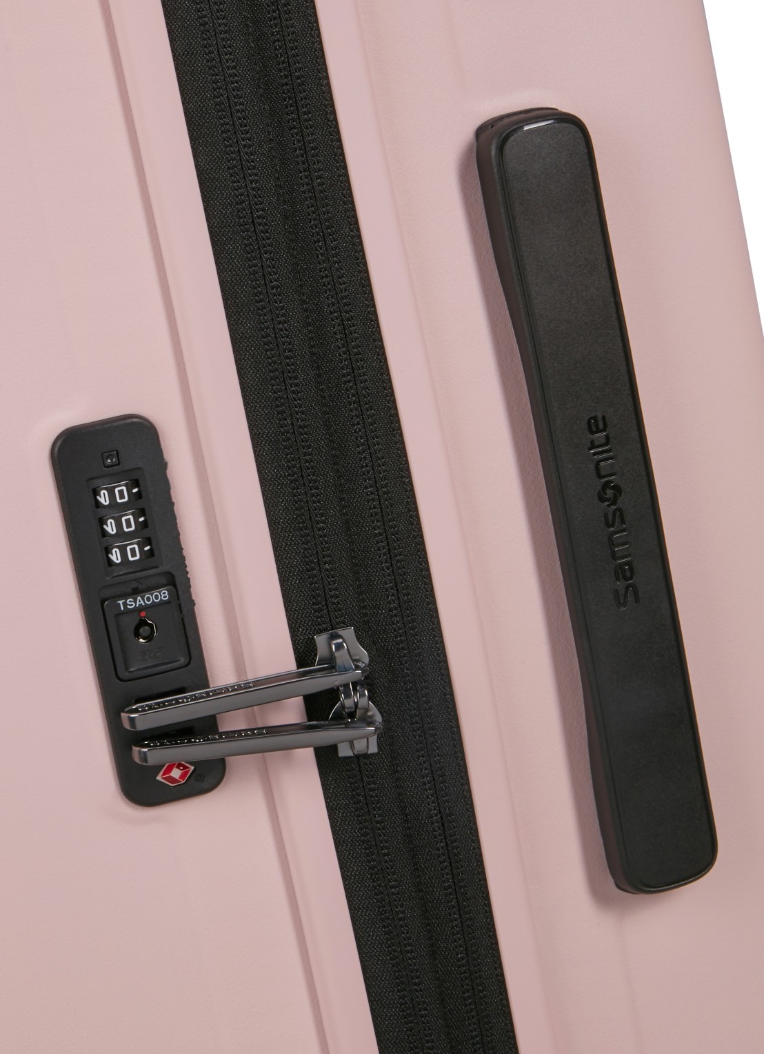 Samsonite Restackd spinner 75 cm - detail 4 roze