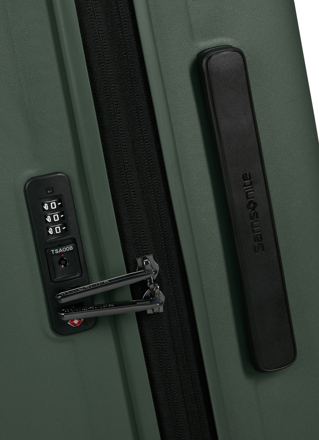 Samsonite Restackd spinner 75 cm - detail 2 groen