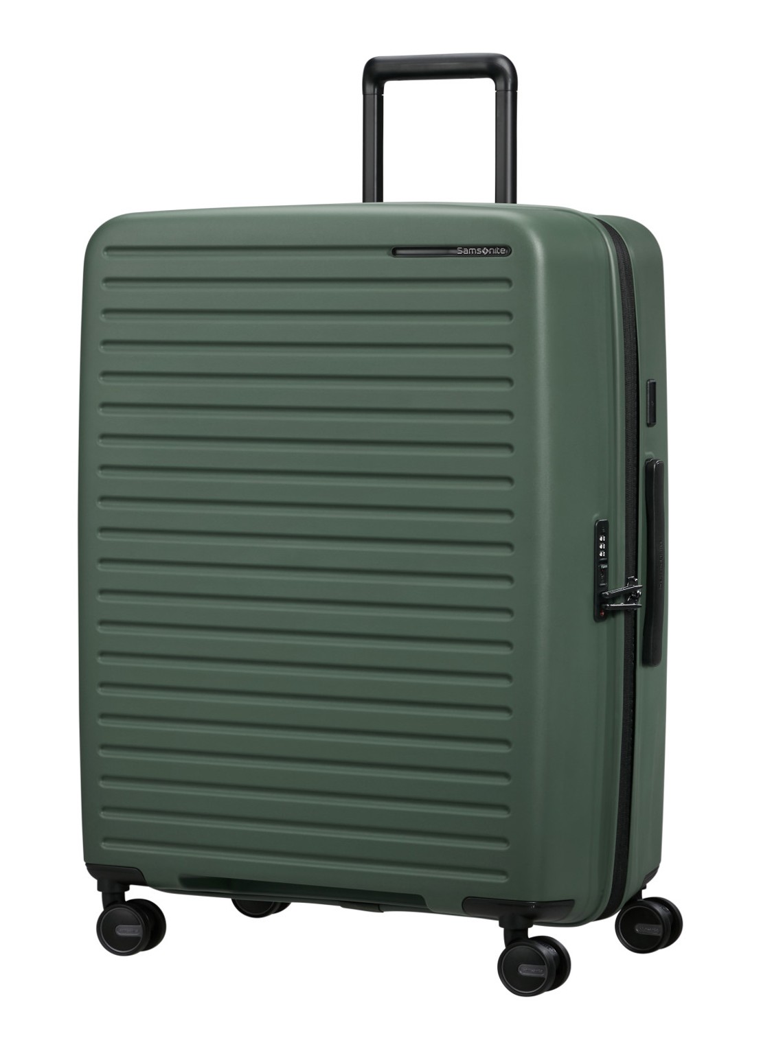 Samsonite Restackd spinner 75 cm - voorkant 5 groen