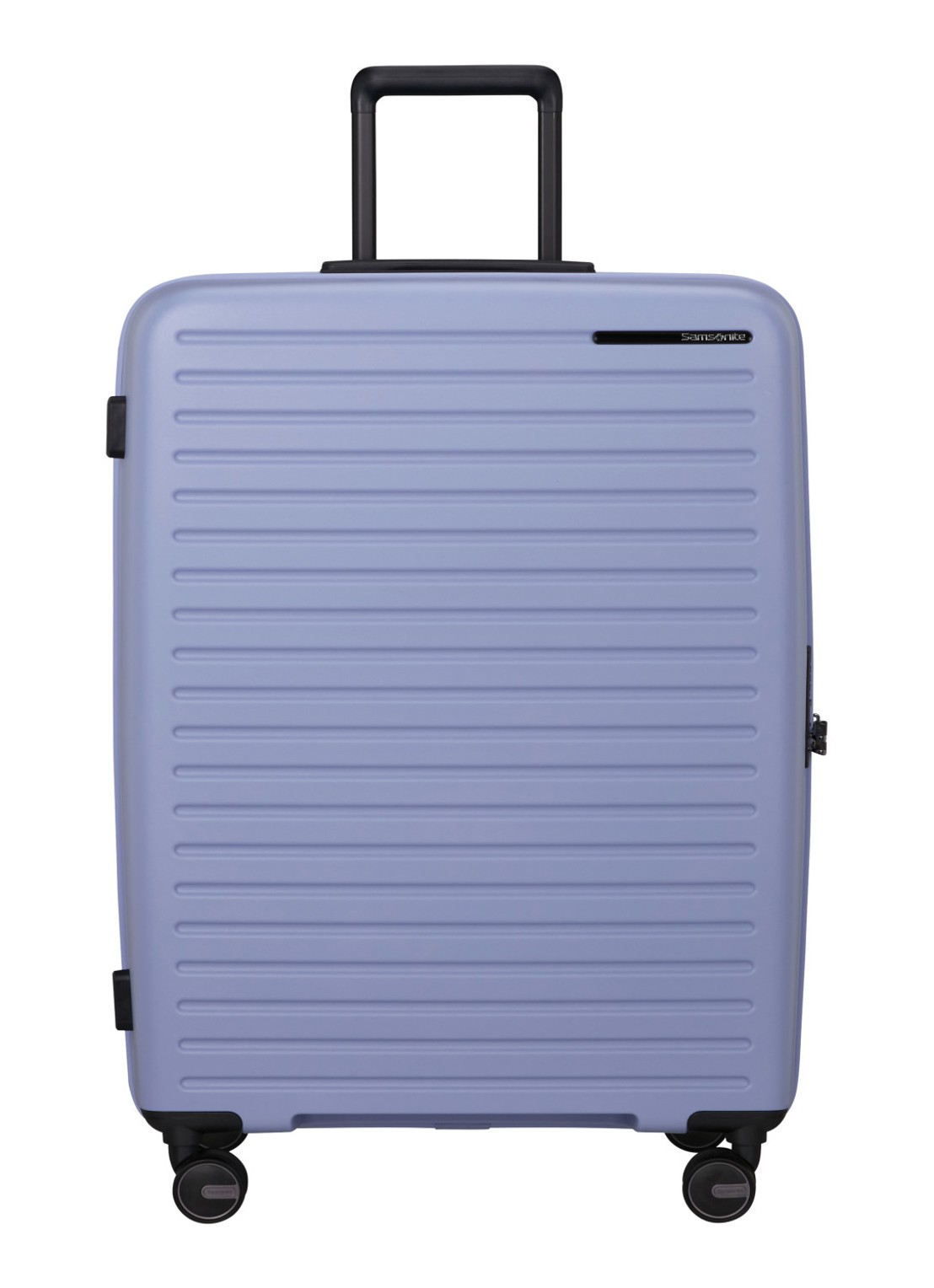 Samsonite Restackd spinner 75 cm - voorkant lavendel