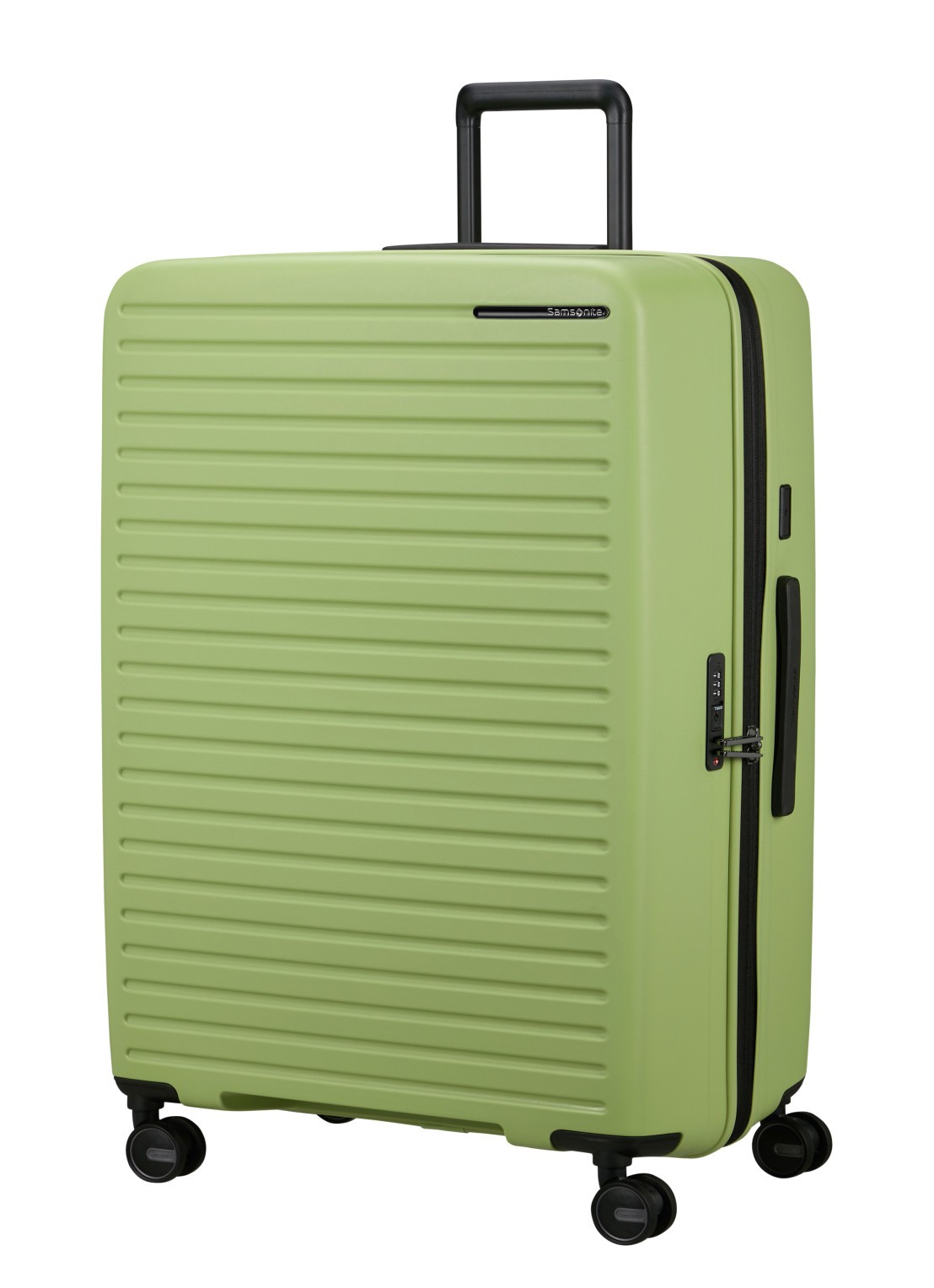 Samsonite Restackd spinner 81 cm - voorkant 2 groen