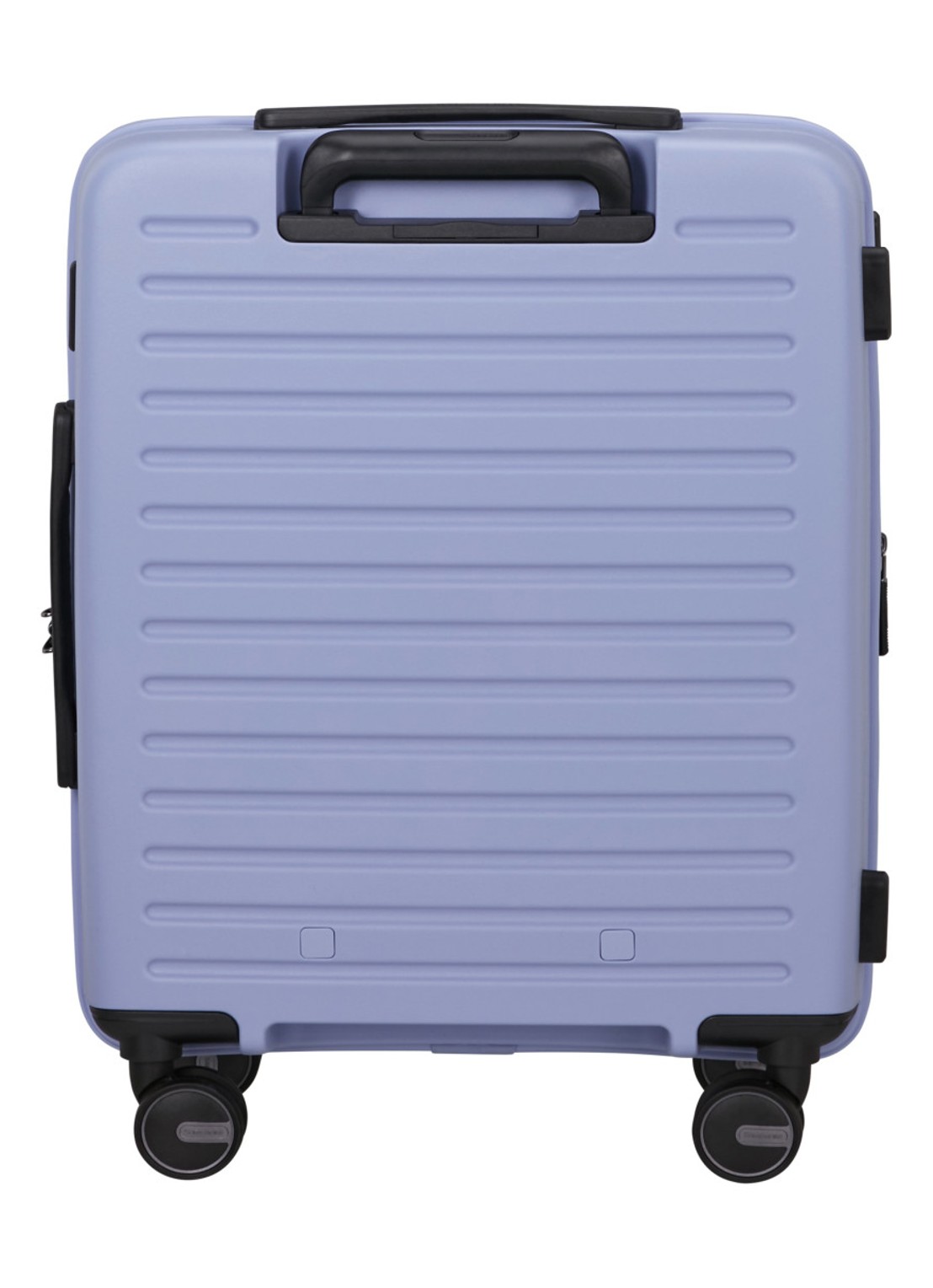 Samsonite Restackd vergrootbare spinner 55 cm - achterkant 4 lavendel