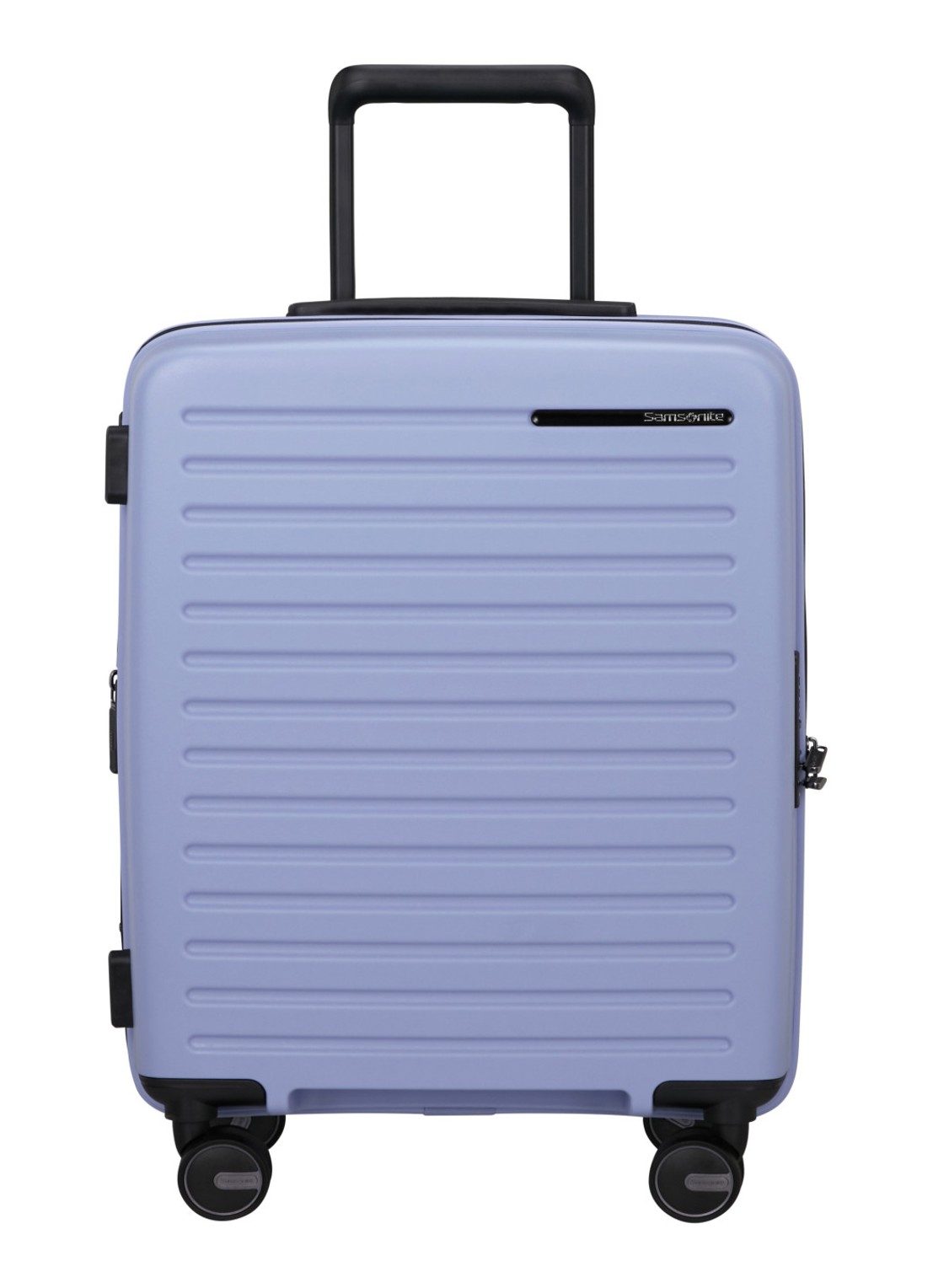 Samsonite Restackd vergrootbare spinner 55 cm - voorkant lavendel