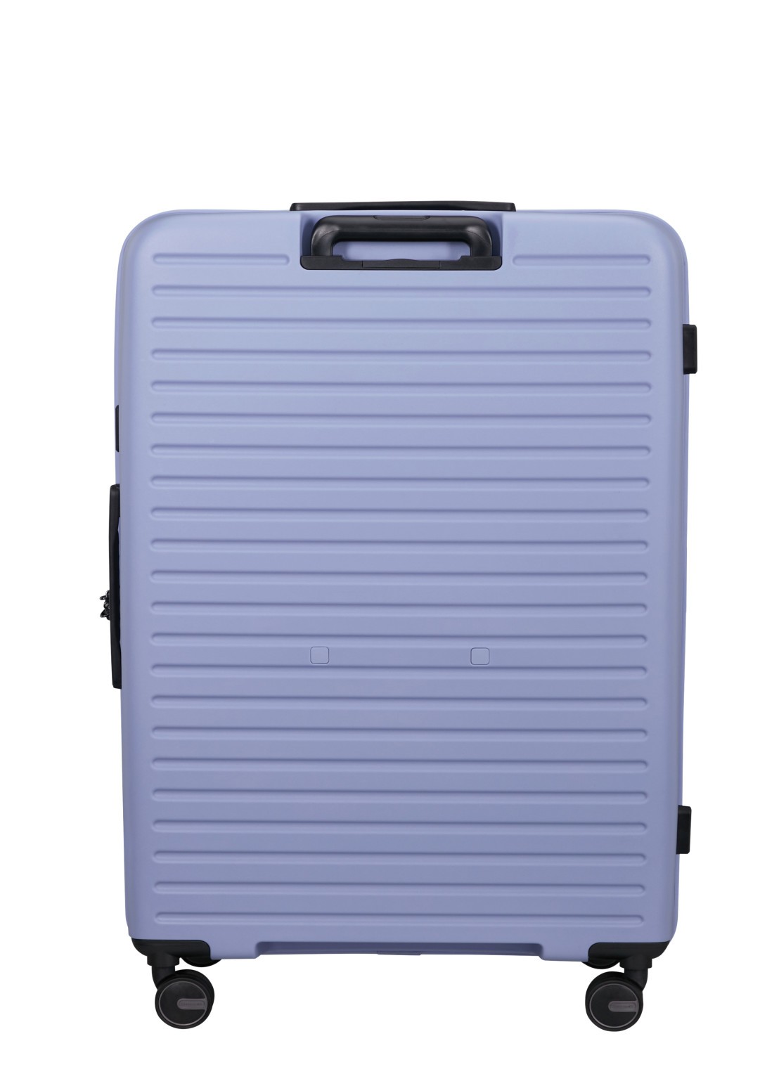 Samsonite Restackd vergrootbare spinner 81 cm - achterkant 3 lavendel