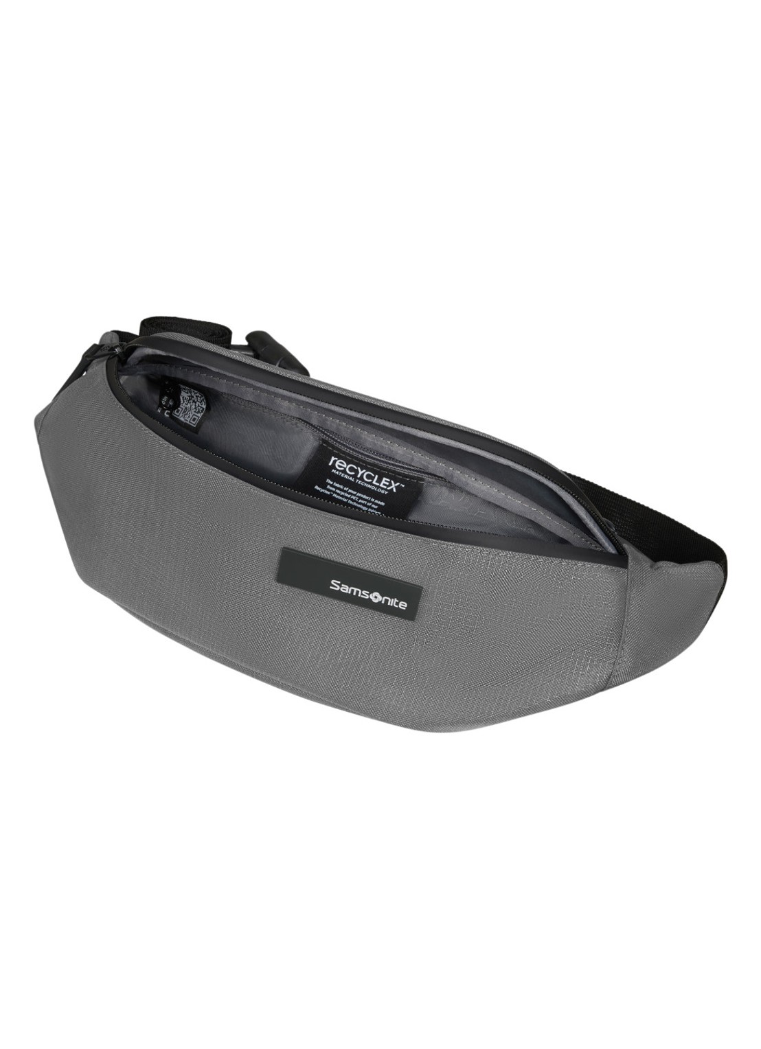 Samsonite Roader heuptas met logo - detail 4 grijs