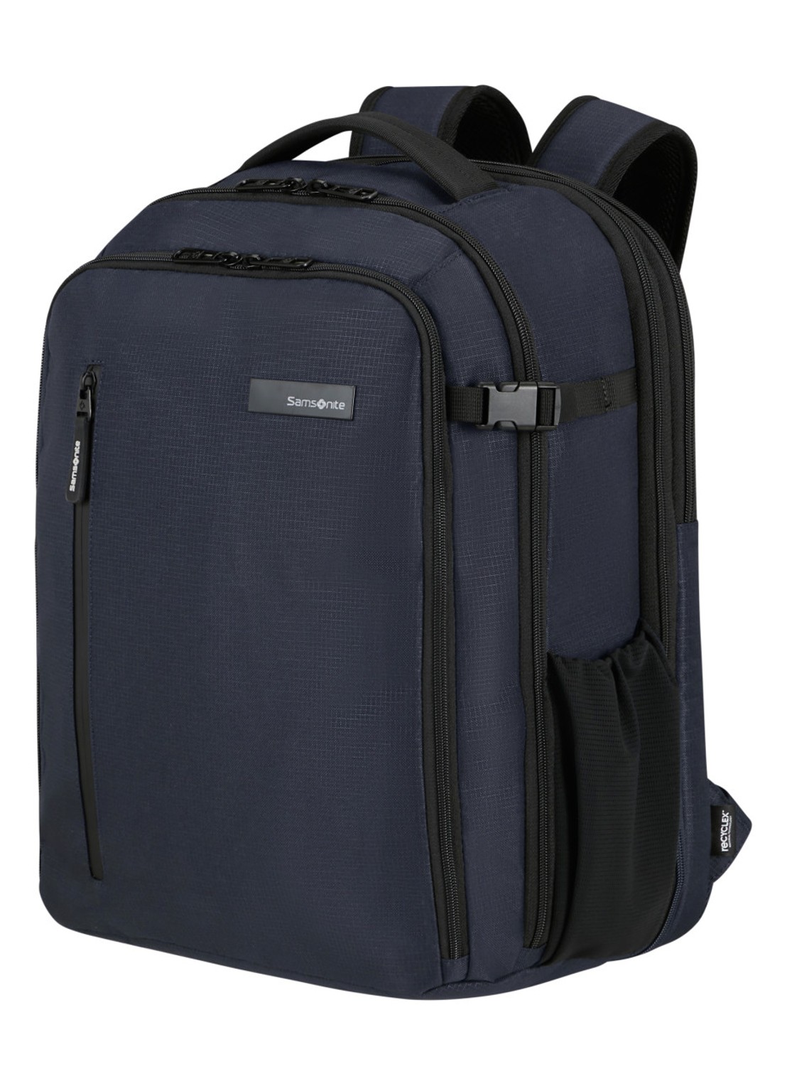 Samsonite Roader L rugzak met 17 inch laptopvak  - voorkant 4 donkerblauw