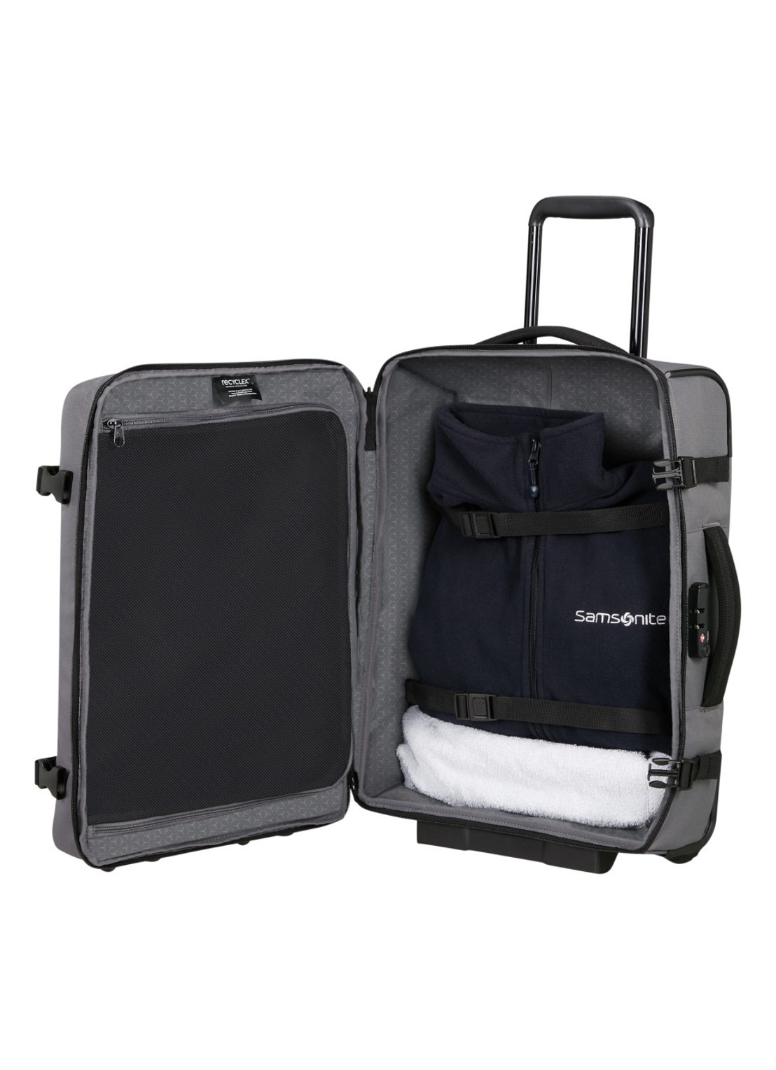 Samsonite Roader trolley 55 cm met 15,6 inch laptopvak  - detail 3 grijs