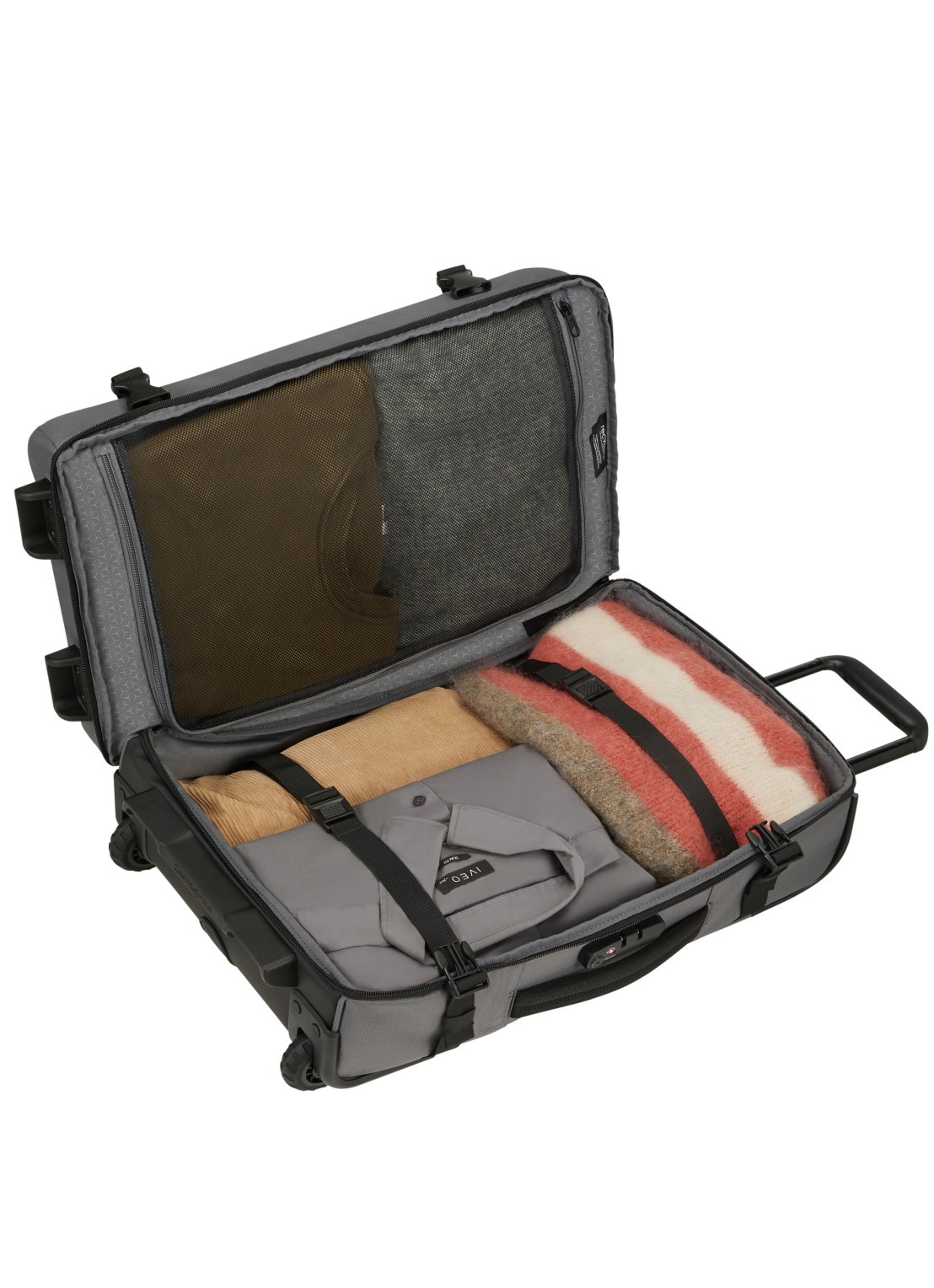 Samsonite Roader trolley 55 cm met 15,6 inch laptopvak  - detail 4 grijs