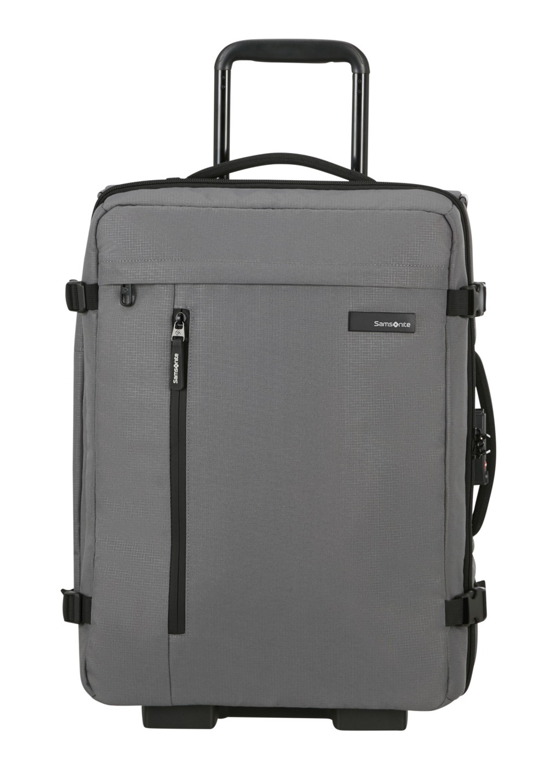 Samsonite Roader trolley 55 cm met 15,6 inch laptopvak  - voorkant 7 grijs