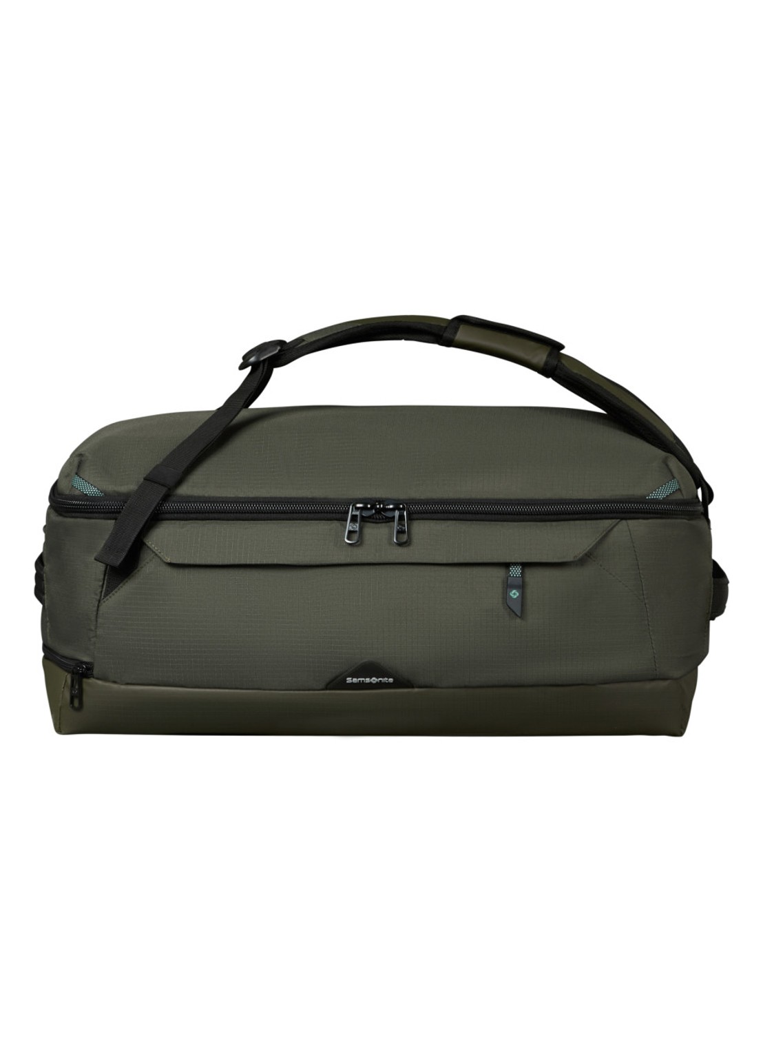 Samsonite Roadseeker Duffle S rugzak  - voorkant dark olive / olijfgroen