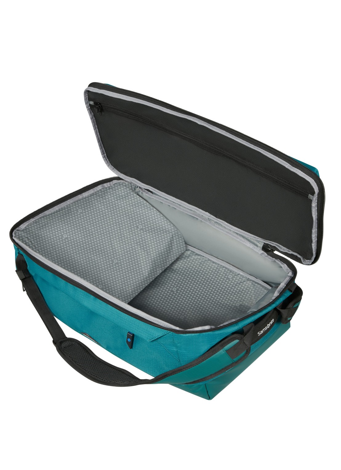 Samsonite Roadseeker Duffle S rugzak  - achterkant 3 deep teal / zeegroen