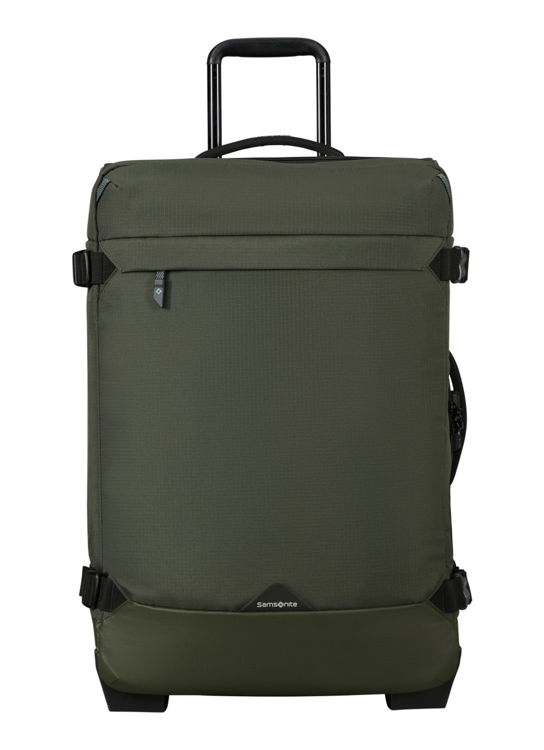 Samsonite Roadseeker Duffle trolley 68 cm - voorkant 2 dark olive / olijfgroen