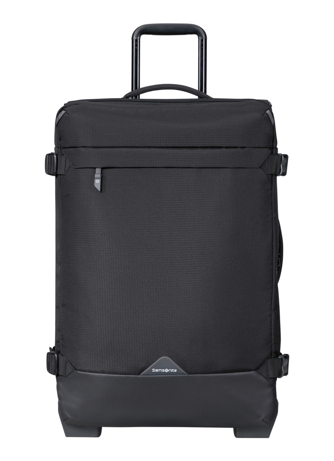 Samsonite Roadseeker Duffle trolley 68 cm - voorkant 4 deep black / zwart
