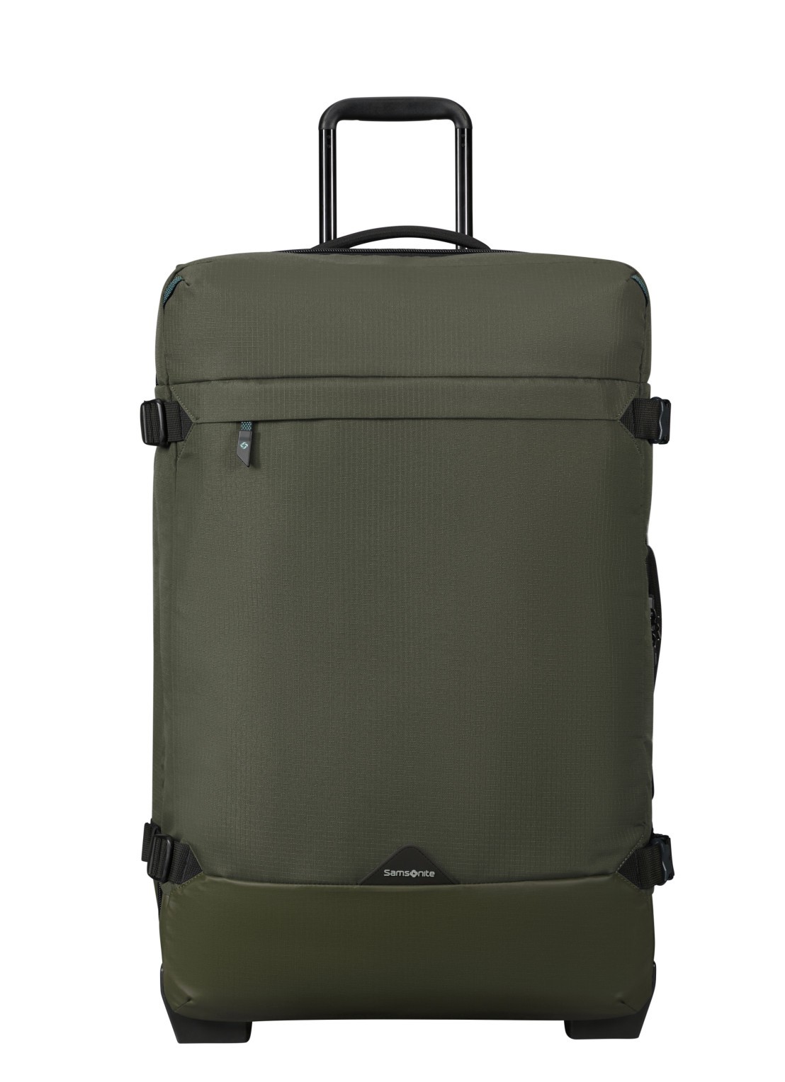 Samsonite Roadseeker Duffle trolley 79 cm - voorkant dark olive / olijfgroen