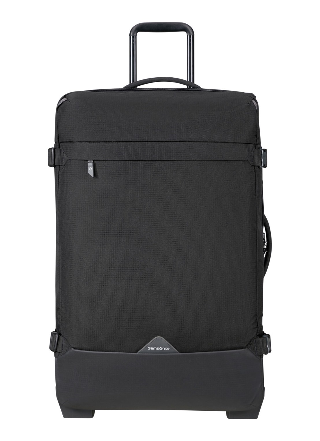 Samsonite Roadseeker Duffle trolley 79 cm - voorkant deep black / zwart