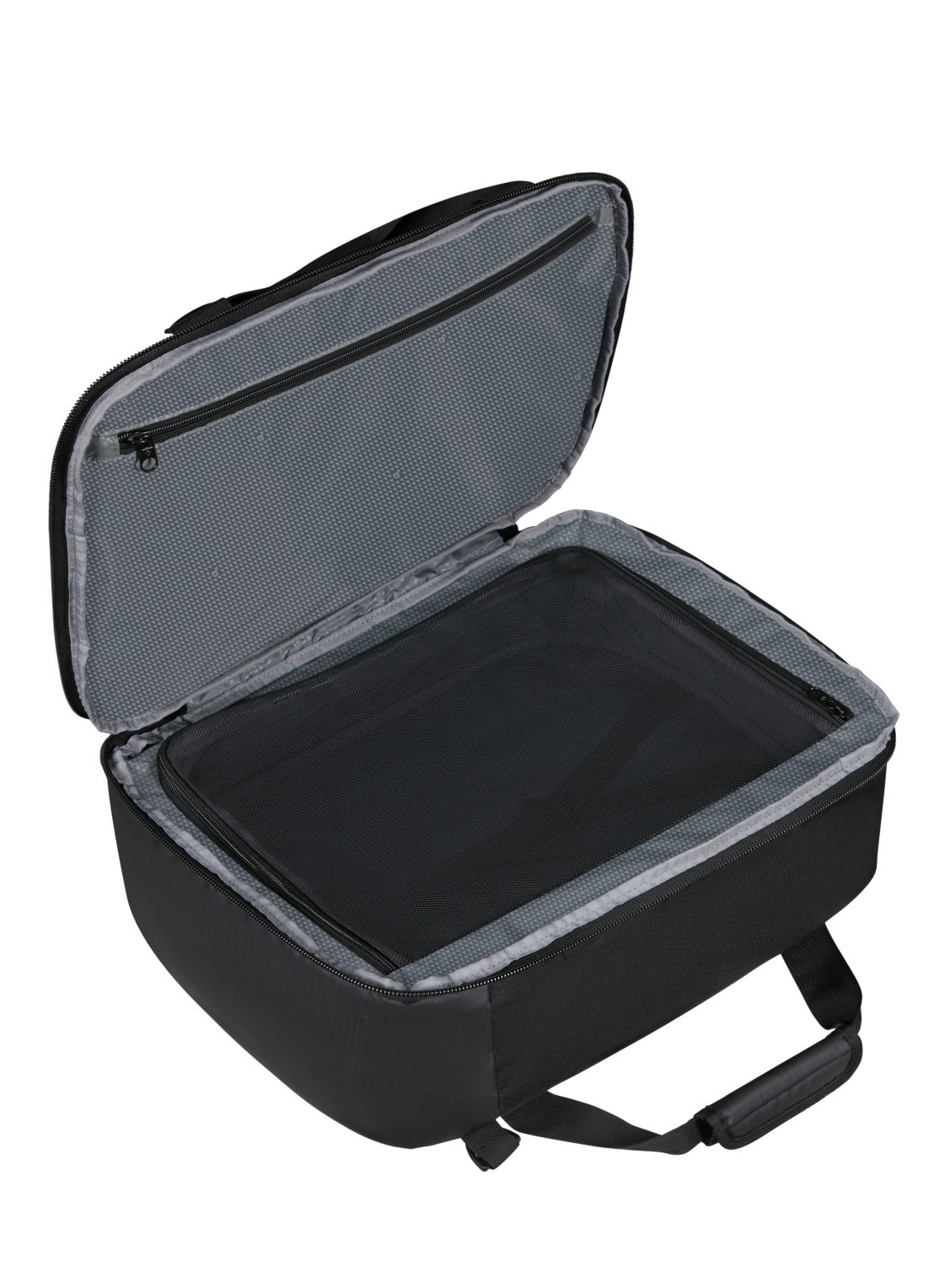 Samsonite Roadseeker Duffle Underseater rugzak  - voorkant 2 deep black / zwart