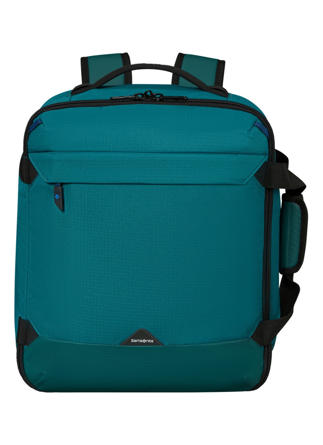 Samsonite Roadseeker Duffle Underseater rugzak  - voorkant deap teal / zeegroen