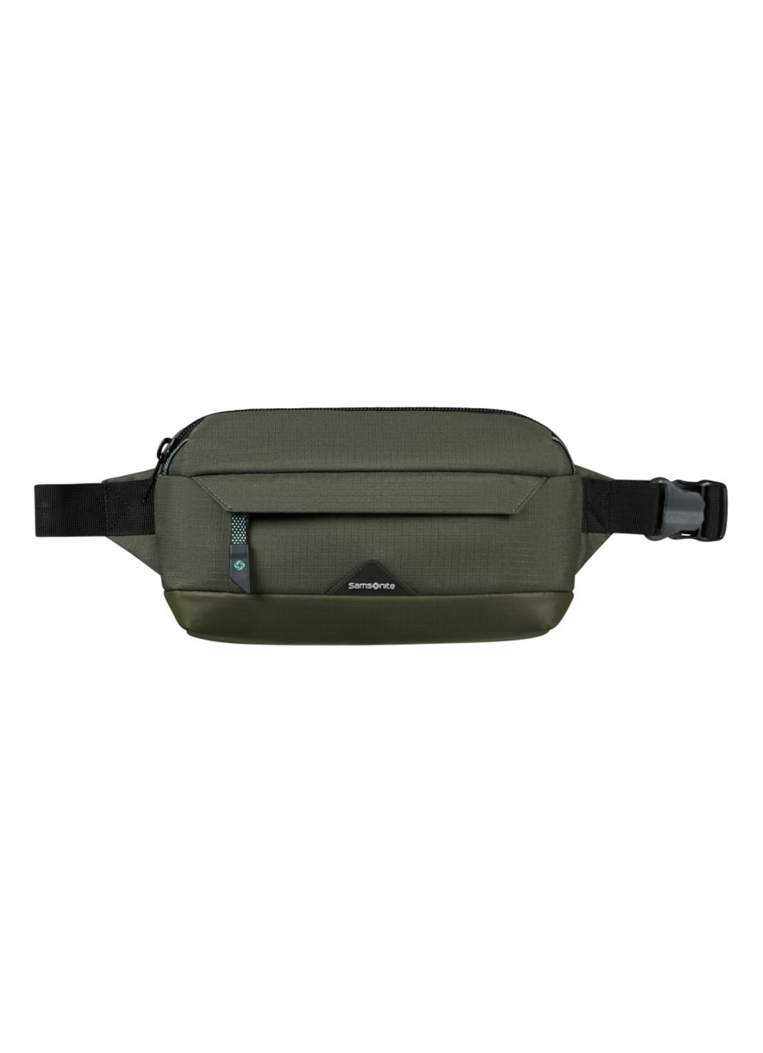 Samsonite Roadseeker heuptas met logo - voorkant 2 dark olive / olijfgroen