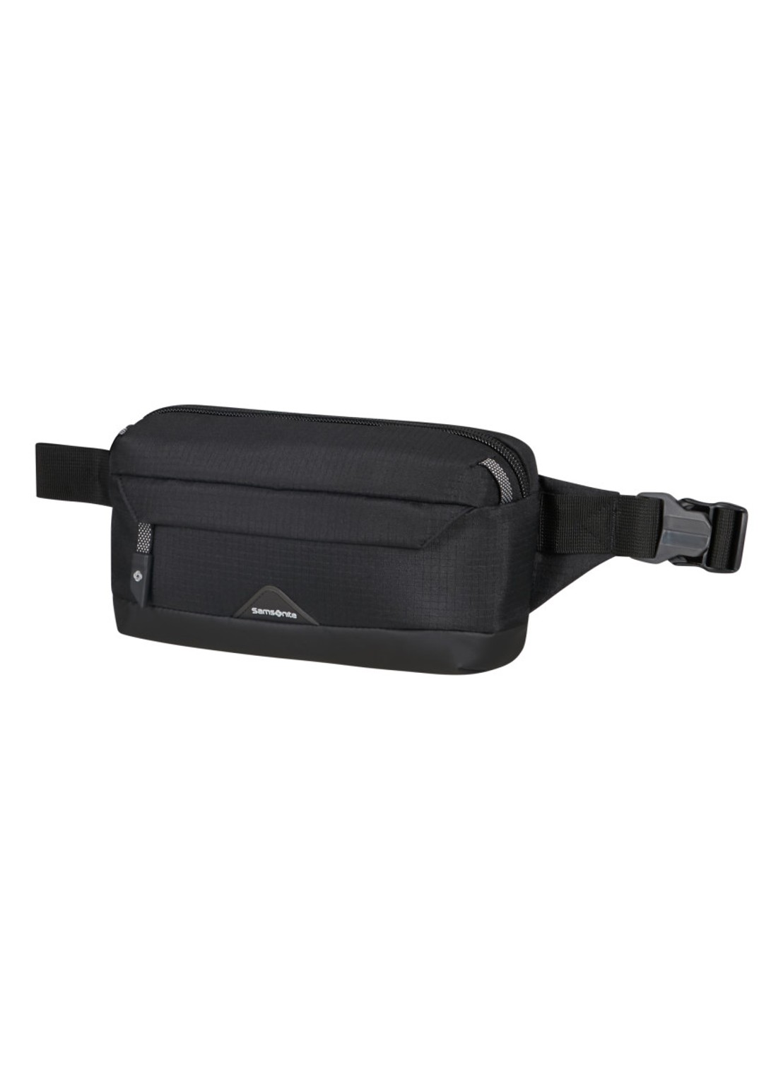 Samsonite Roadseeker heuptas met logo - voorkant 4 deep black / zwart