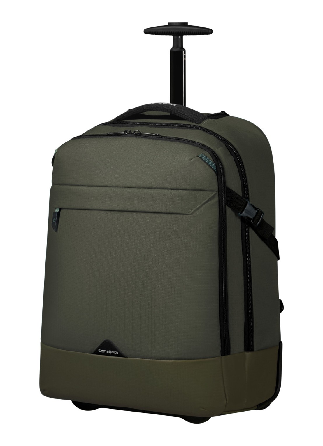 Samsonite Roadseeker Laptop/Backpack trolley met 17,3 inch laptopvak - detail 4 dark olive / olijfgroen