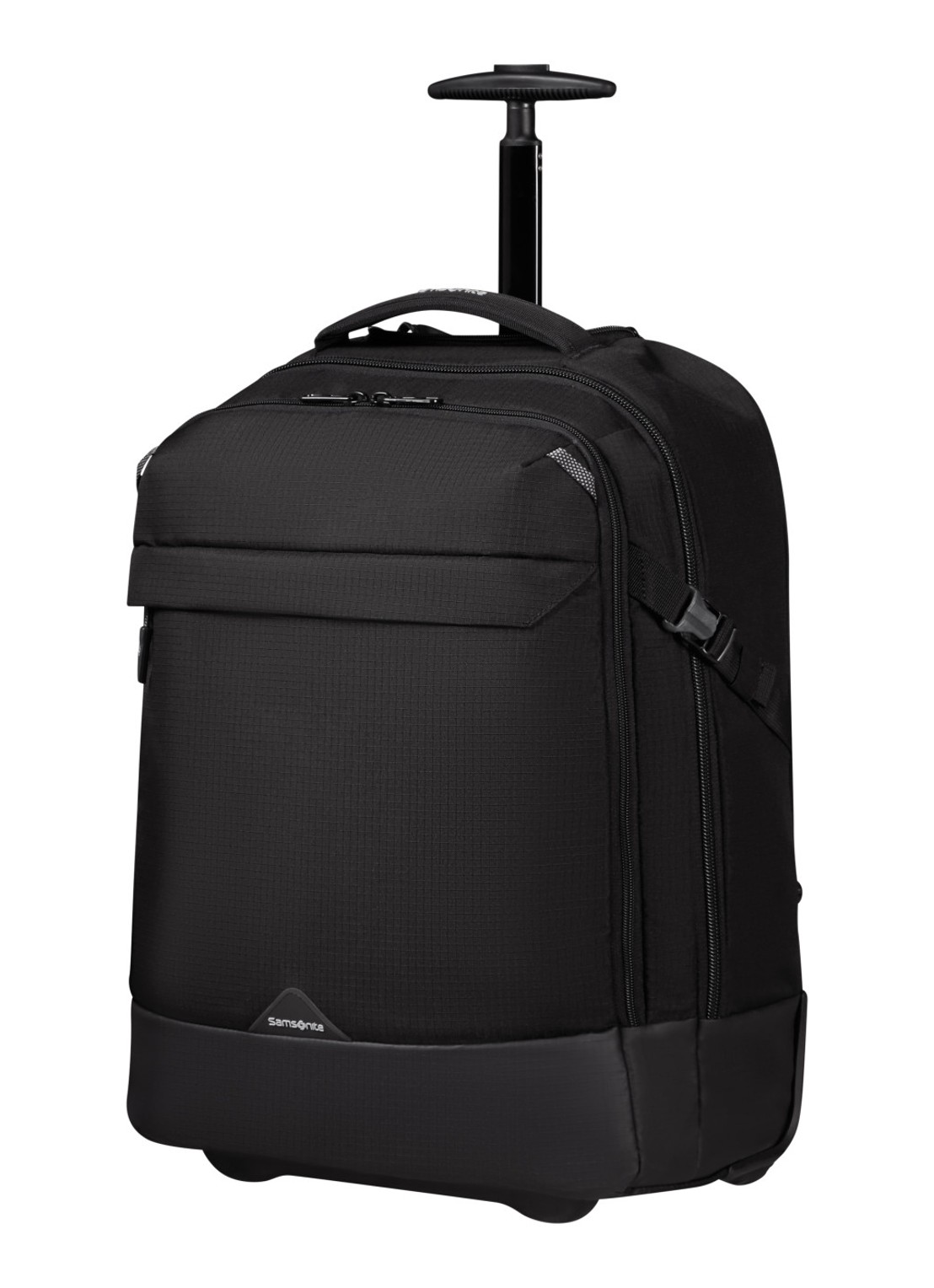 Samsonite Roadseeker Laptop/Backpack trolley met 17,3 inch laptopvak - detail 3 deep black / zwart