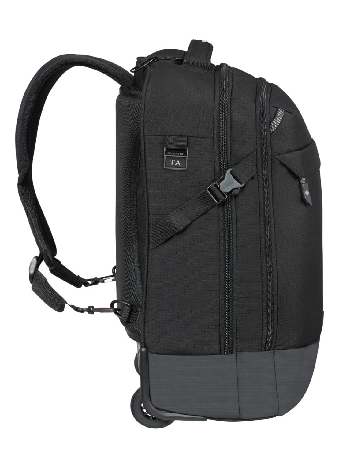Samsonite Roadseeker Laptop/Backpack trolley met 17,3 inch laptopvak - detail 4 deep black / zwart