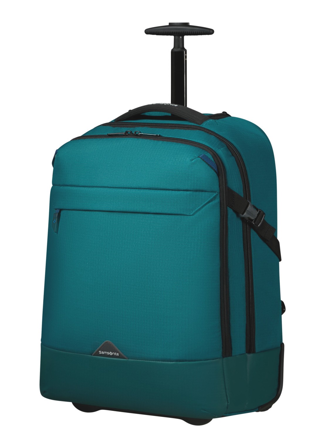 Samsonite Roadseeker Laptop/Backpack trolley met 17,3 inch laptopvak - detail deep teal / zeegroen